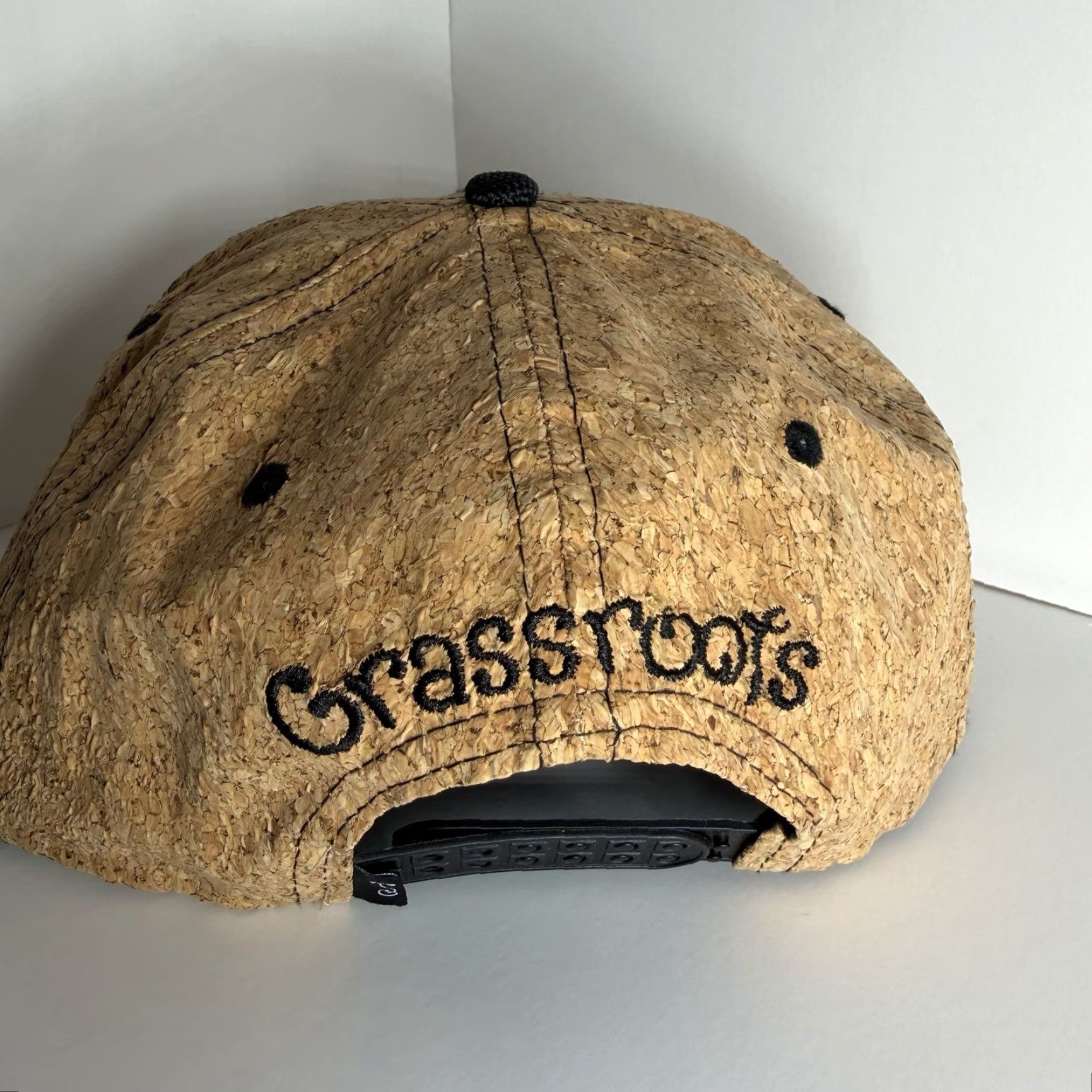 Vintage Grassroots California Limited Edition Bear Baseball Cap Snapback Cork L/XL Size ONE SIZE - 4 Thumbnail