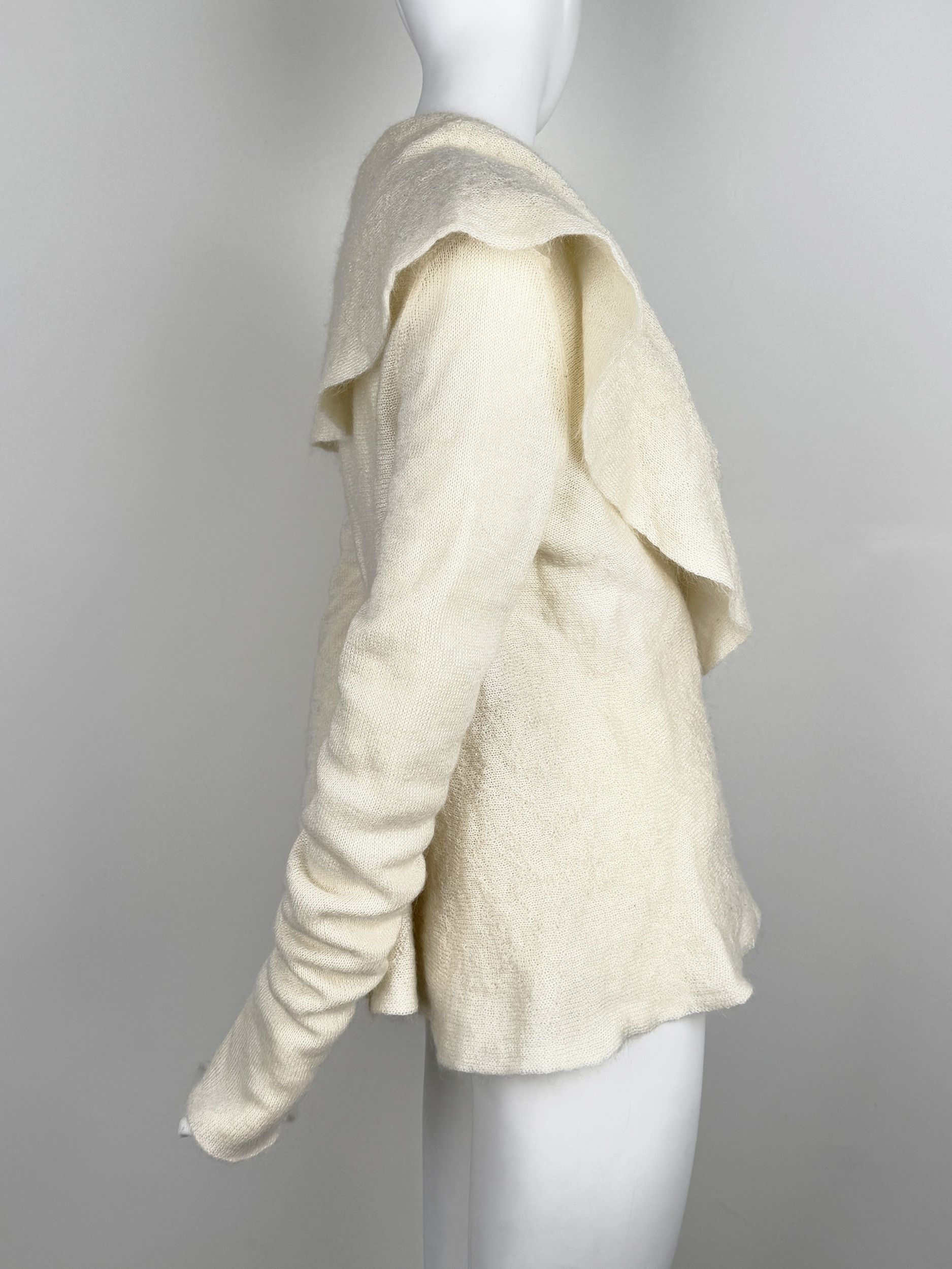 plein sud Plein Sud Vintage Mohair Wrap Jacket Top Knitted Cardigan Size M / US 6-8 / IT 42-44 - 6 Thumbnail