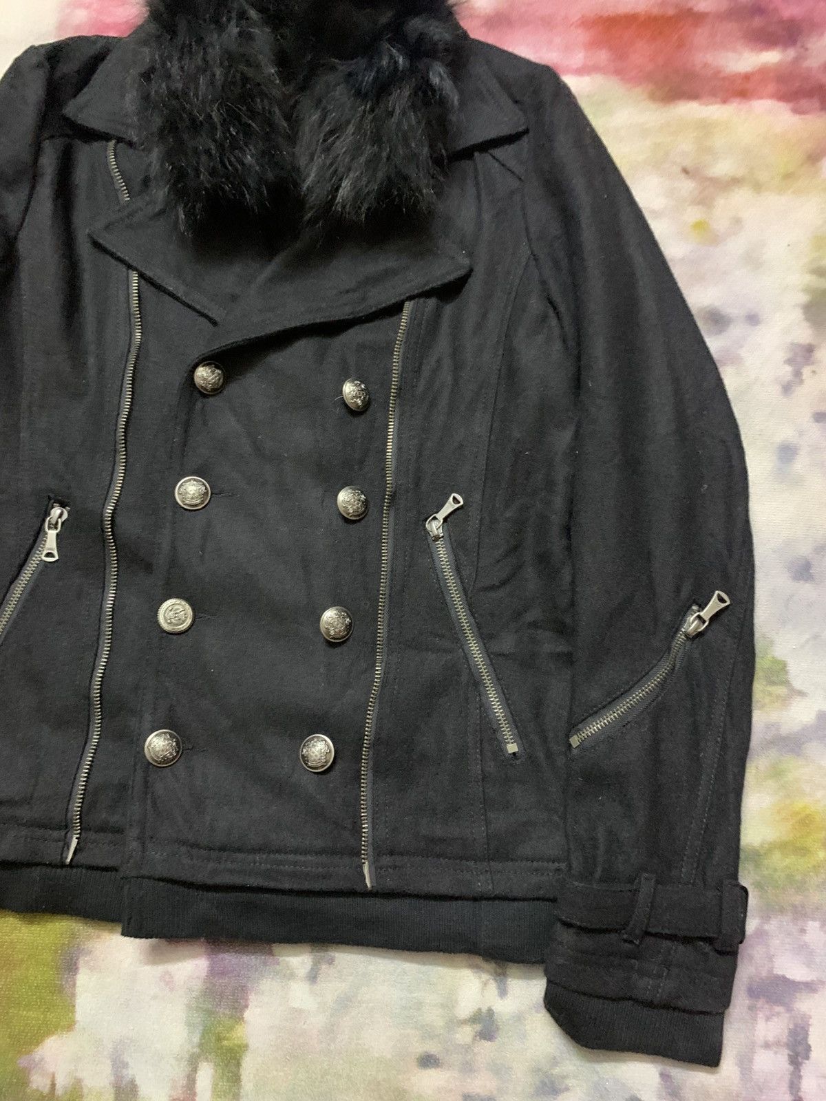 CIVARIZE 2000s Civarize -Raccoon Fur Black Apocalypse Goa If Six Lgb Size US S / EU 44-46 / 1 - 3 Thumbnail