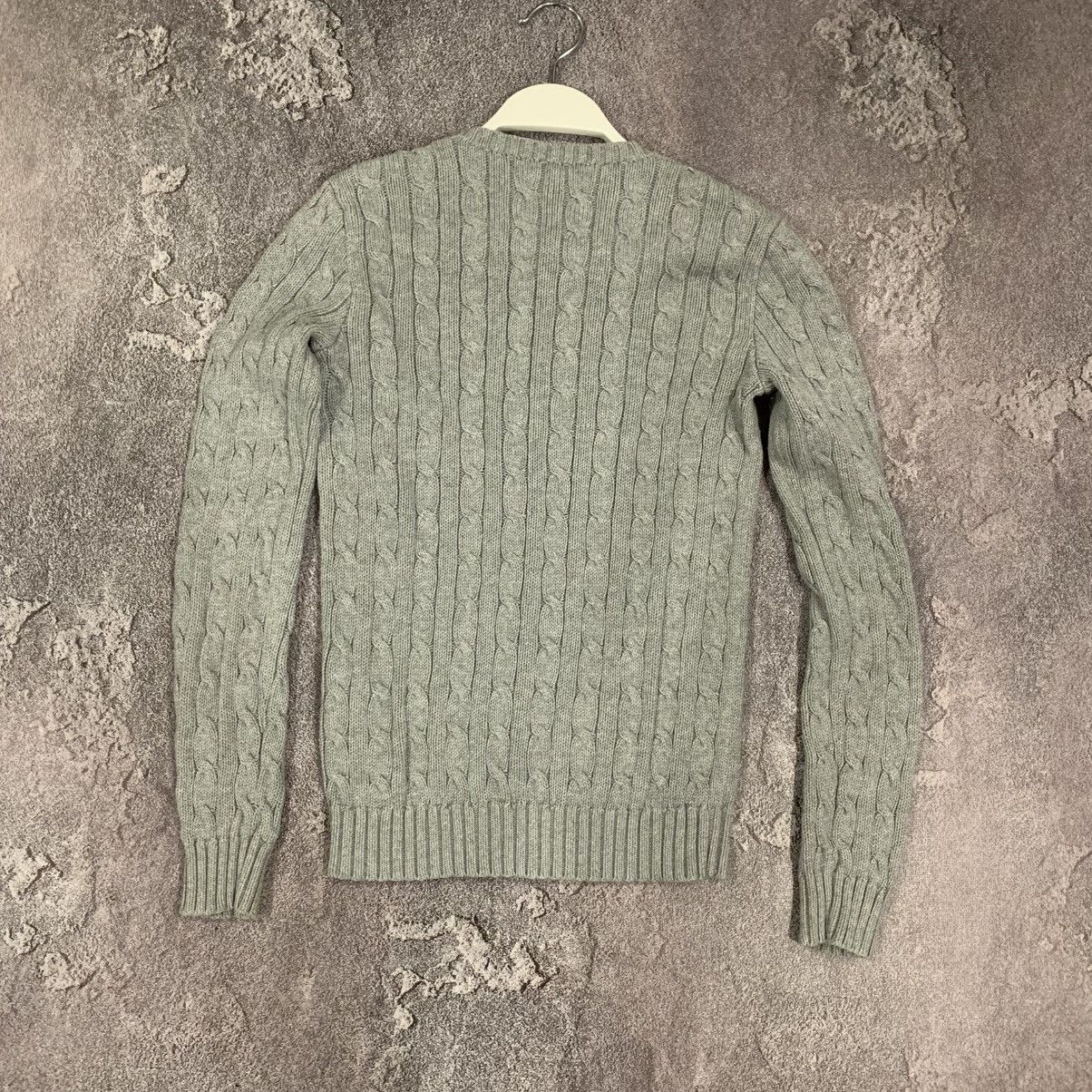 Polo Ralph Lauren Vintage Polo Ralph Lauren Gray Knited Sweater Size S Size S / US 4 / IT 40 - 19 Thumbnail