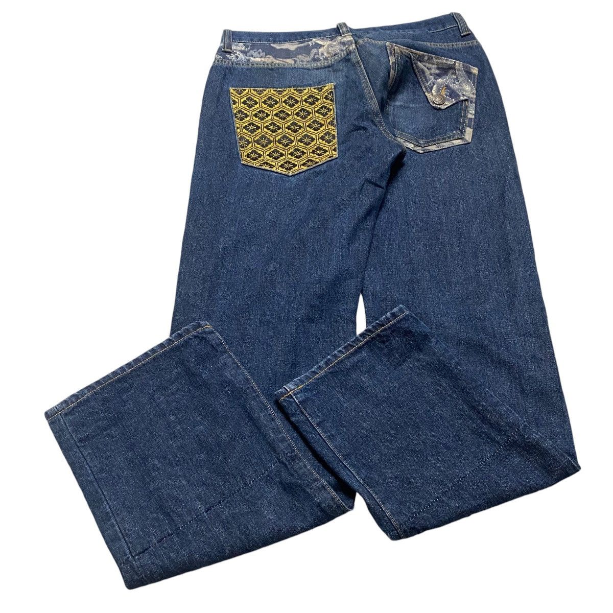 Karakuri Tamashii Karakuri Tamashii Style Denim Dragon Jeans Size US 33 - 3 Thumbnail