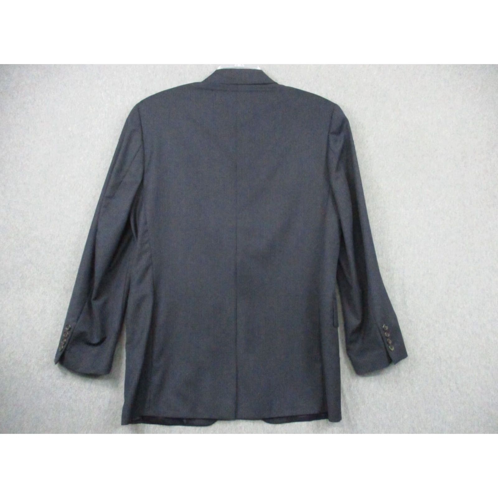 Ralph Lauren Ralph Lauren Blazer Wool Cashmere Jacket 38R Navy Striped - Men - Blazer - 38 - Blue - Vintage? No Size 38R - 6 Thumbnail