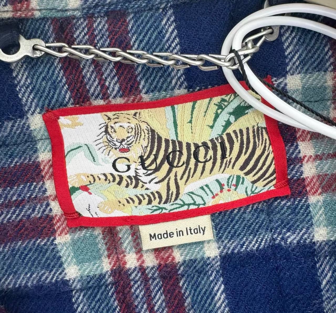 Gucci Gucci tiger-print wool coat Size US M / EU 48-50 / 2 - 6 Thumbnail
