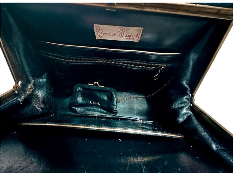 Other VTG Leather Frame Bag Crouch & Fitzgerald – Crocodile 1950s Size ONE SIZE - 8 Thumbnail
