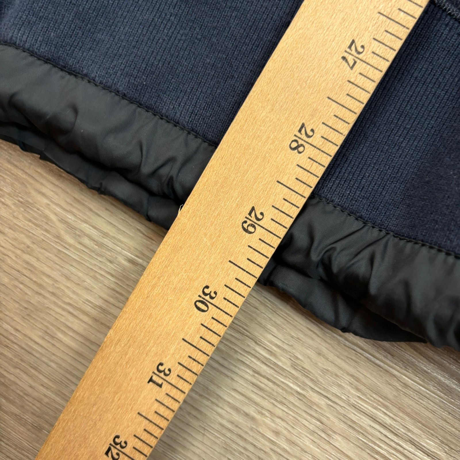 Japanese Brand × Sacai Sacai Colorblock Sponge Long Hoodie Men's 1 / Small Japan Size US S / EU 44-46 / 1 - 6 Thumbnail