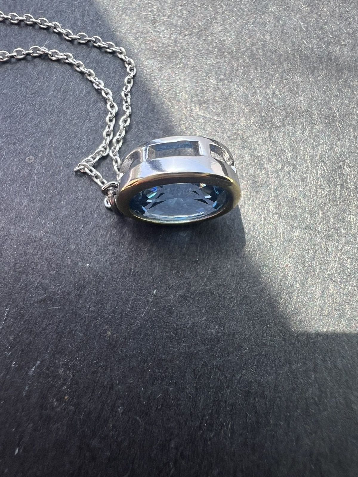 Other Tocara Sterling Necklace with blue spinel and 14K finish NEW Size ONE SIZE - 5 Thumbnail