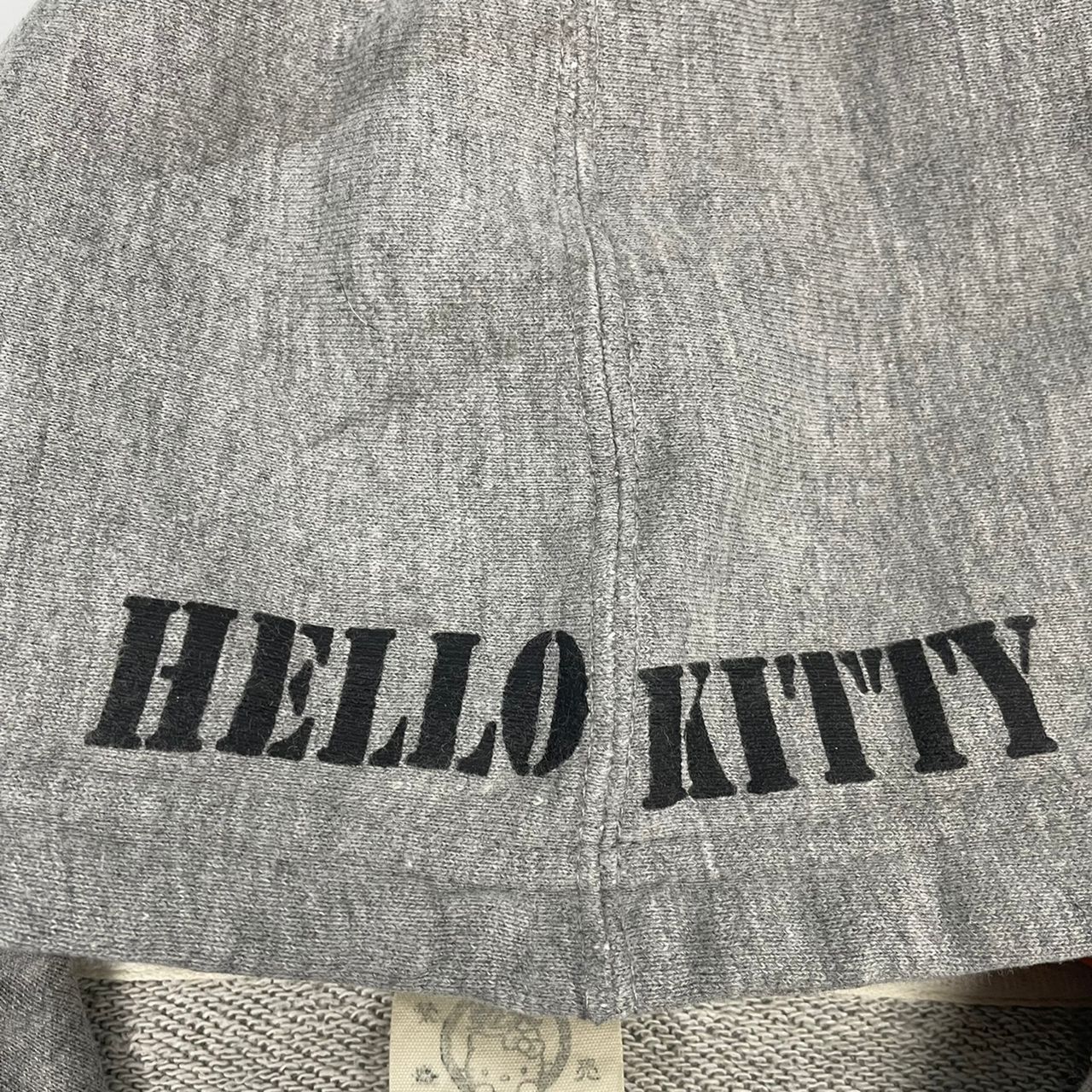 Anime Vintage Hello Kitty Backhit Printed Logo Fullzipper Hoodie Size M / US 6-8 / IT 42-44 - 10 Thumbnail