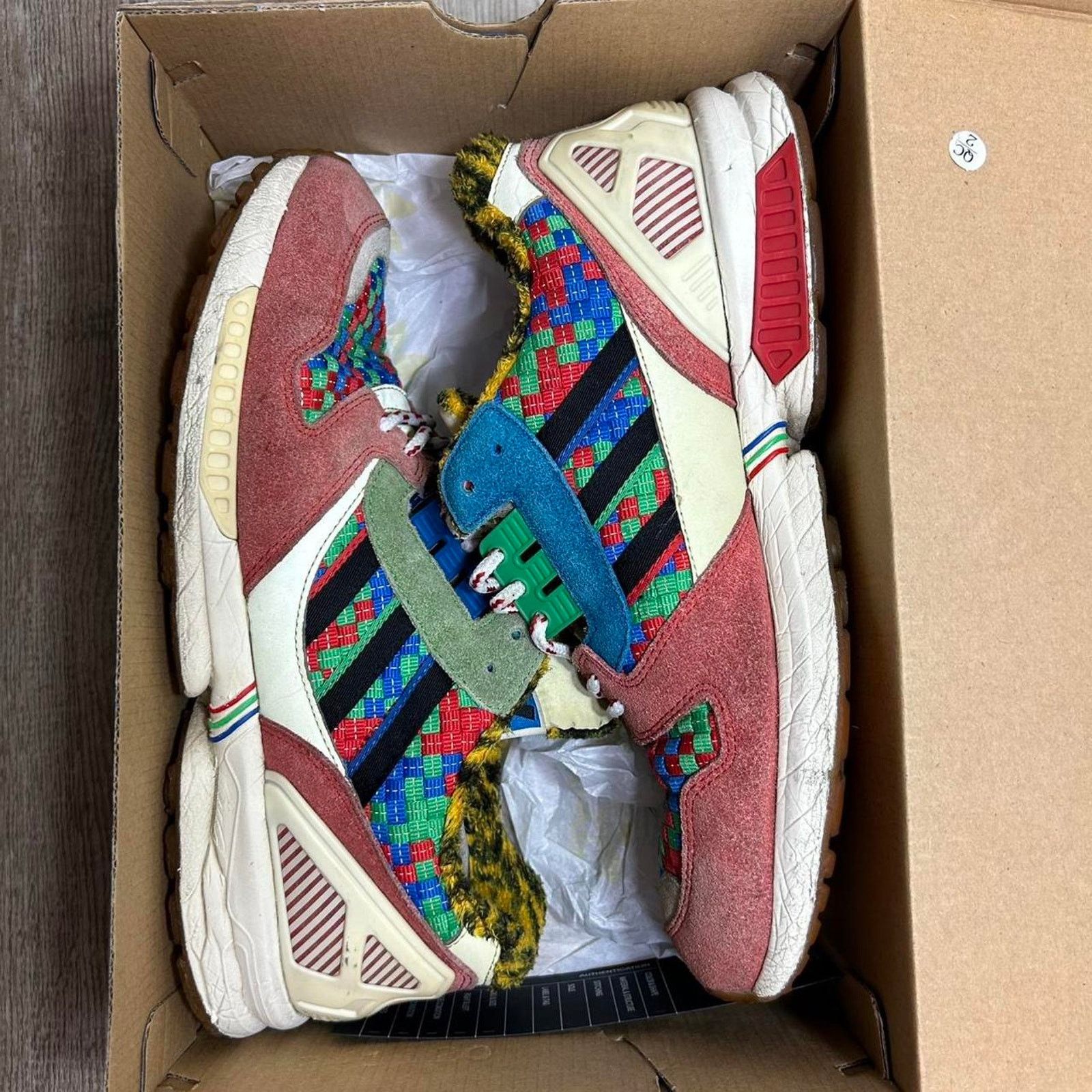 Adidas ADIDAS x ATMOS ZX 8000 Setsubun running sneaker shoes 10 1/2 Size US 10.5 / EU 43-44 - 2 Thumbnail