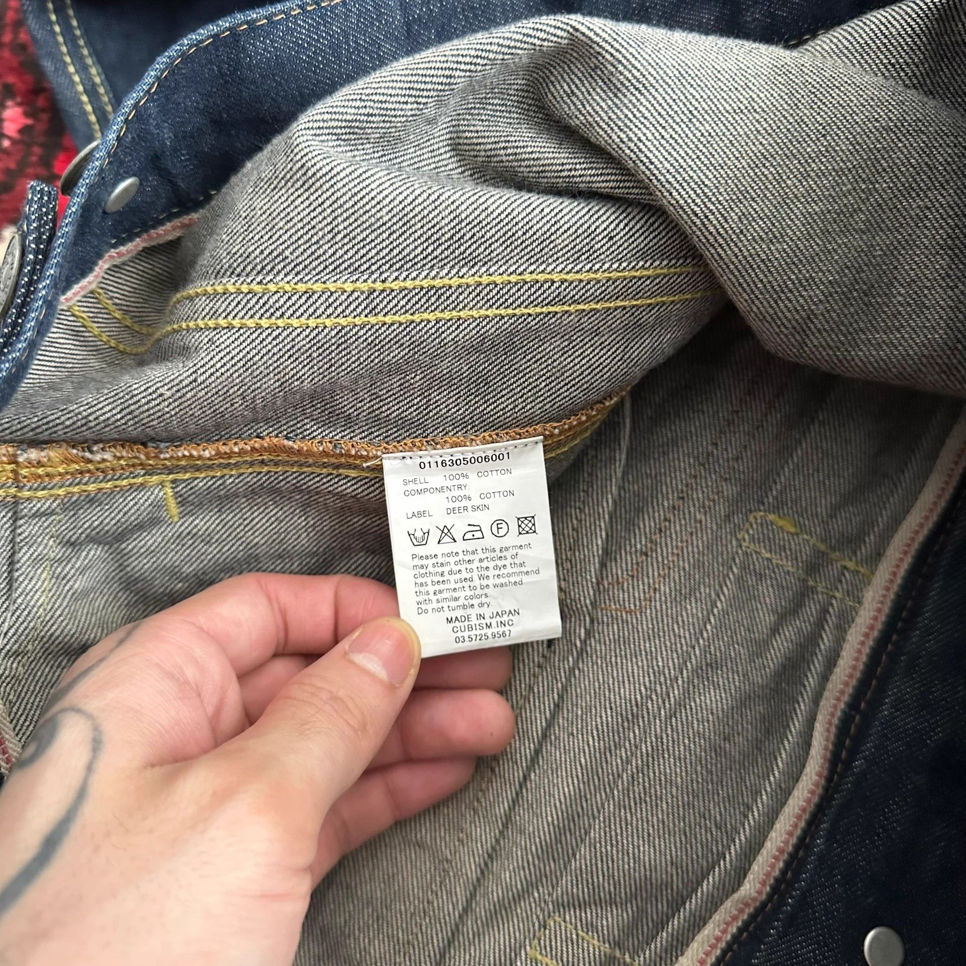 Visvim visvim 17ss 101 jkt raw denim jacket 2 Size US M / EU 48-50 / 2 - 9 Thumbnail