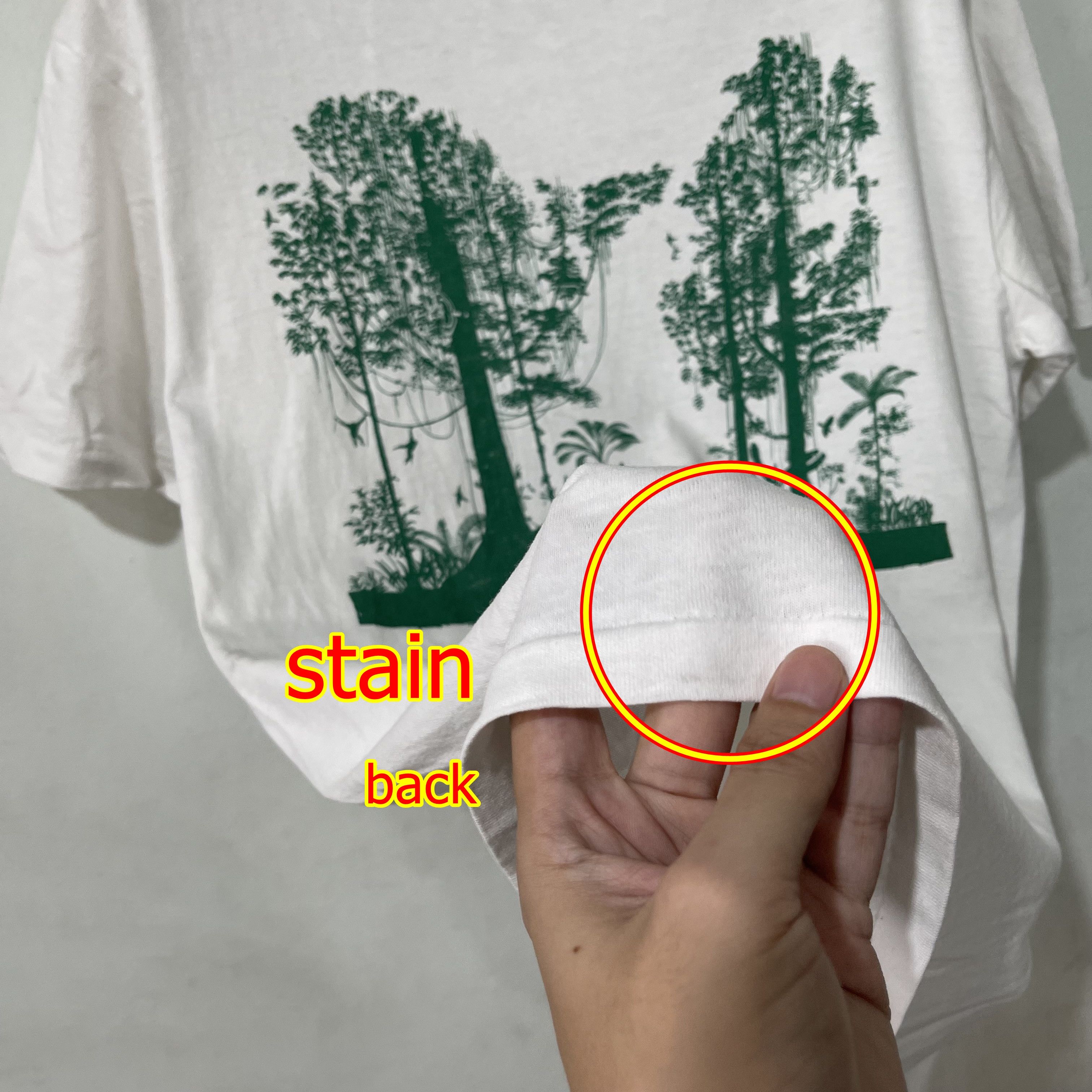 Vintage Vintage 90s Tropical Forest T-Shirt Size US M / EU 48-50 / 2 - 10 Thumbnail