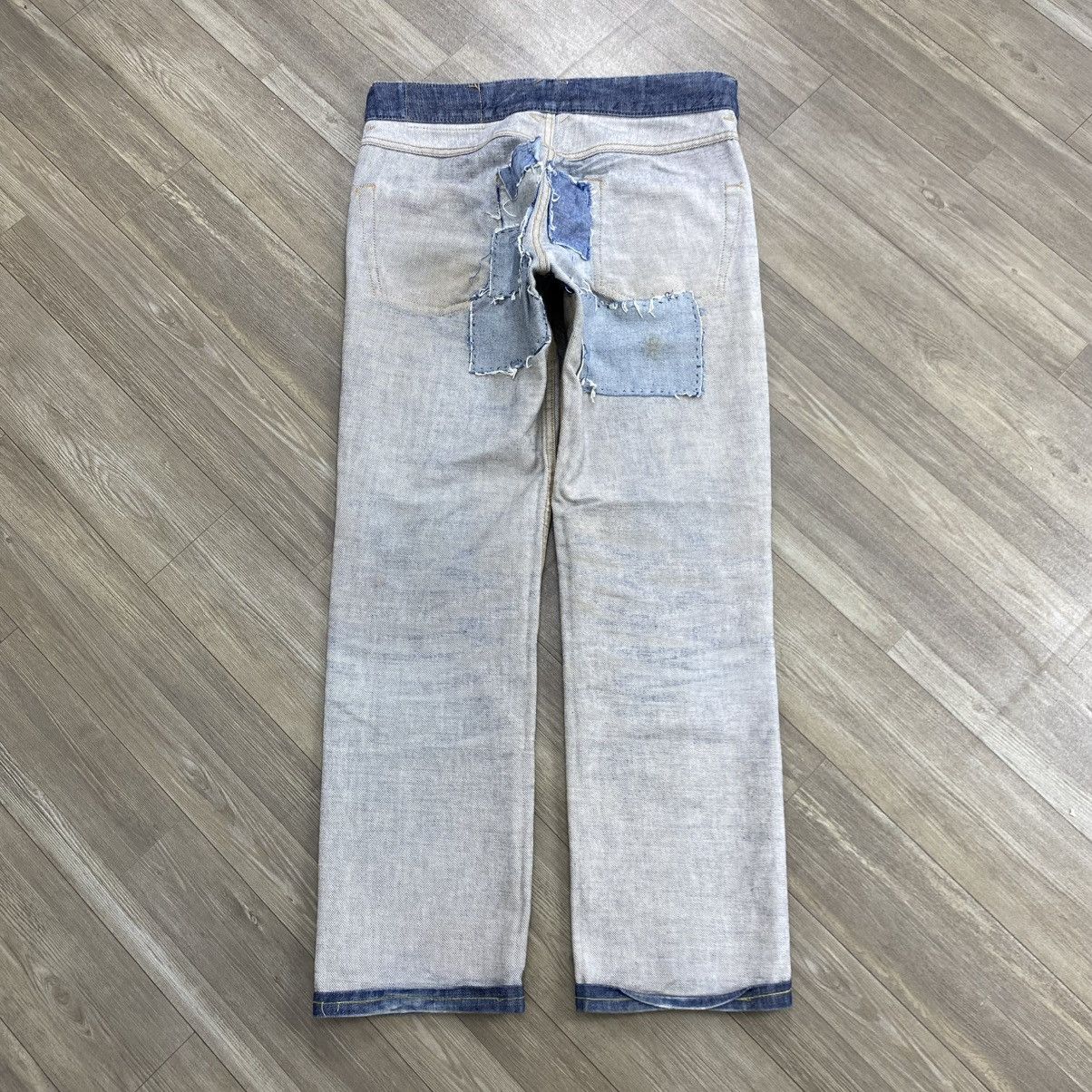 Beauty Beast 90s Beauty Beast Distressed Punk Lgb Goa Grunge Denim Pants Size US 32 / EU 48 - 24 Thumbnail