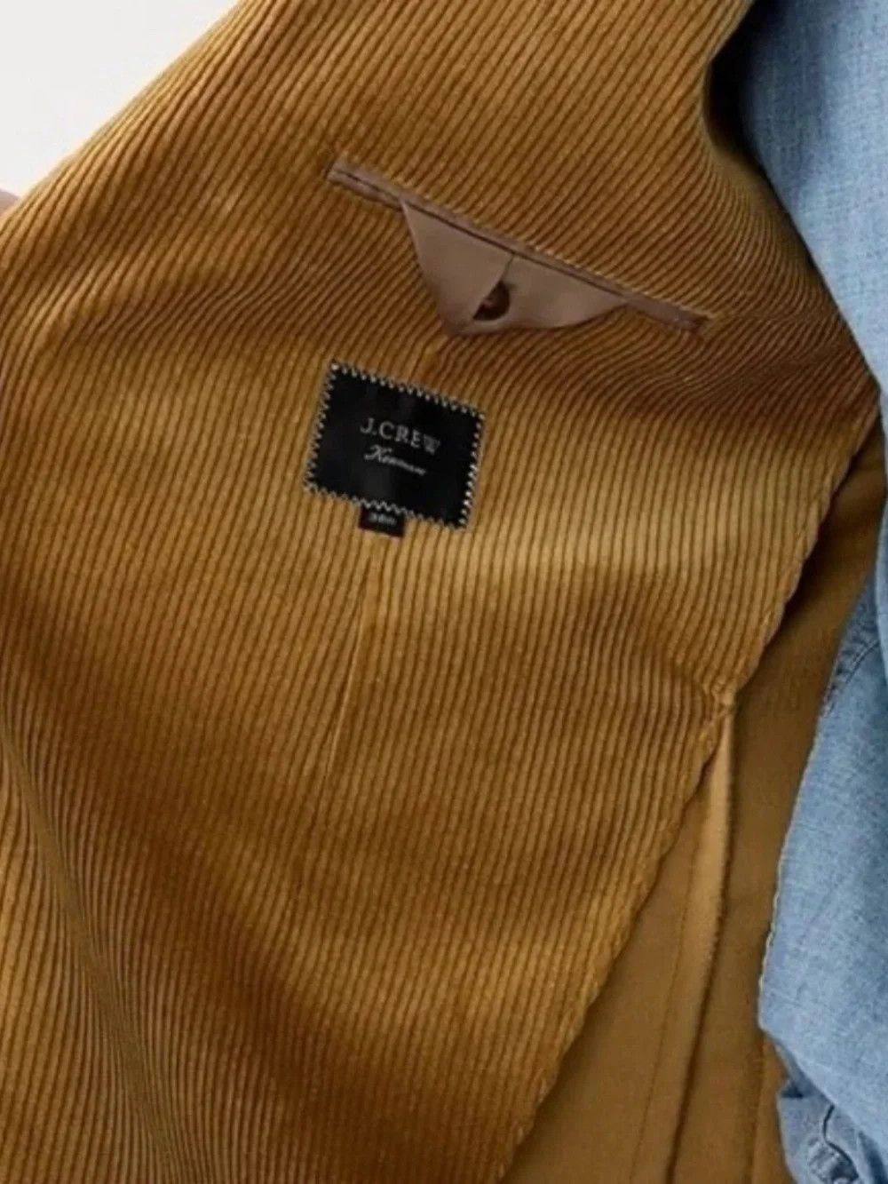 J.Crew Kenmare 2-Piece Suit (Jacket and Pants) in English Corduroy Size 40R - 4 Thumbnail