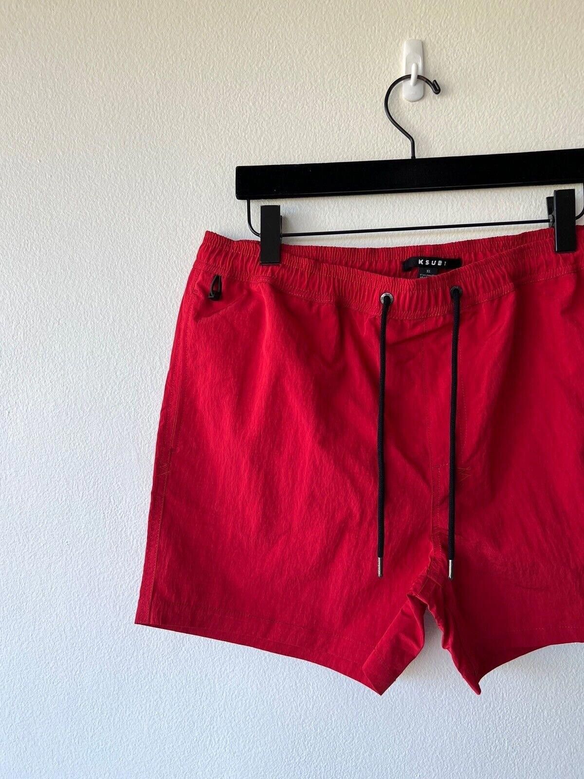 Ksubi new Ksubi extra large 36 38 boardshort shorts swim red Size US 36 / EU 52 - 2 Thumbnail