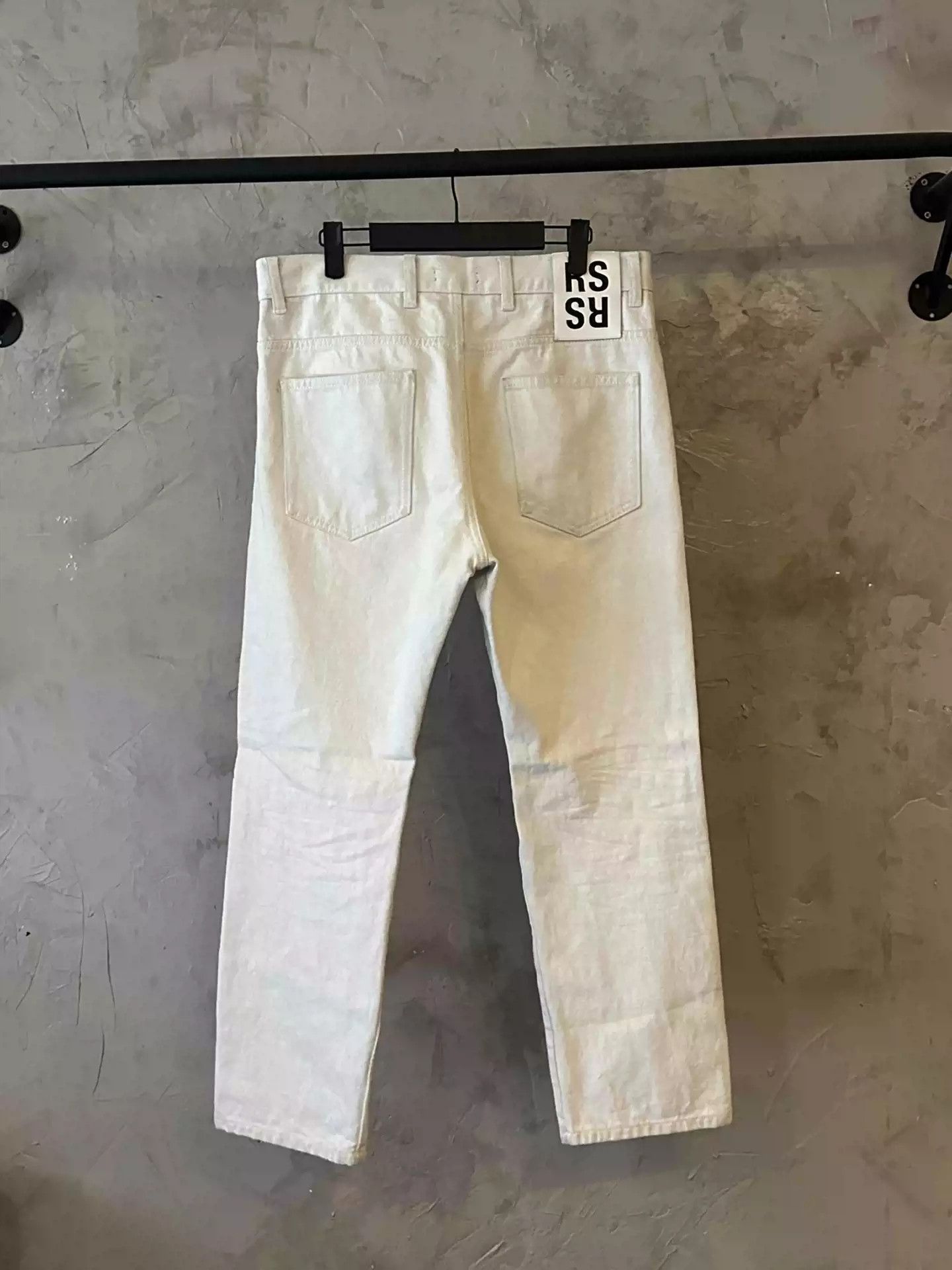 Raf Simons raf simons leather jeans-2505 Size US 32 / EU 48 - 2 Thumbnail