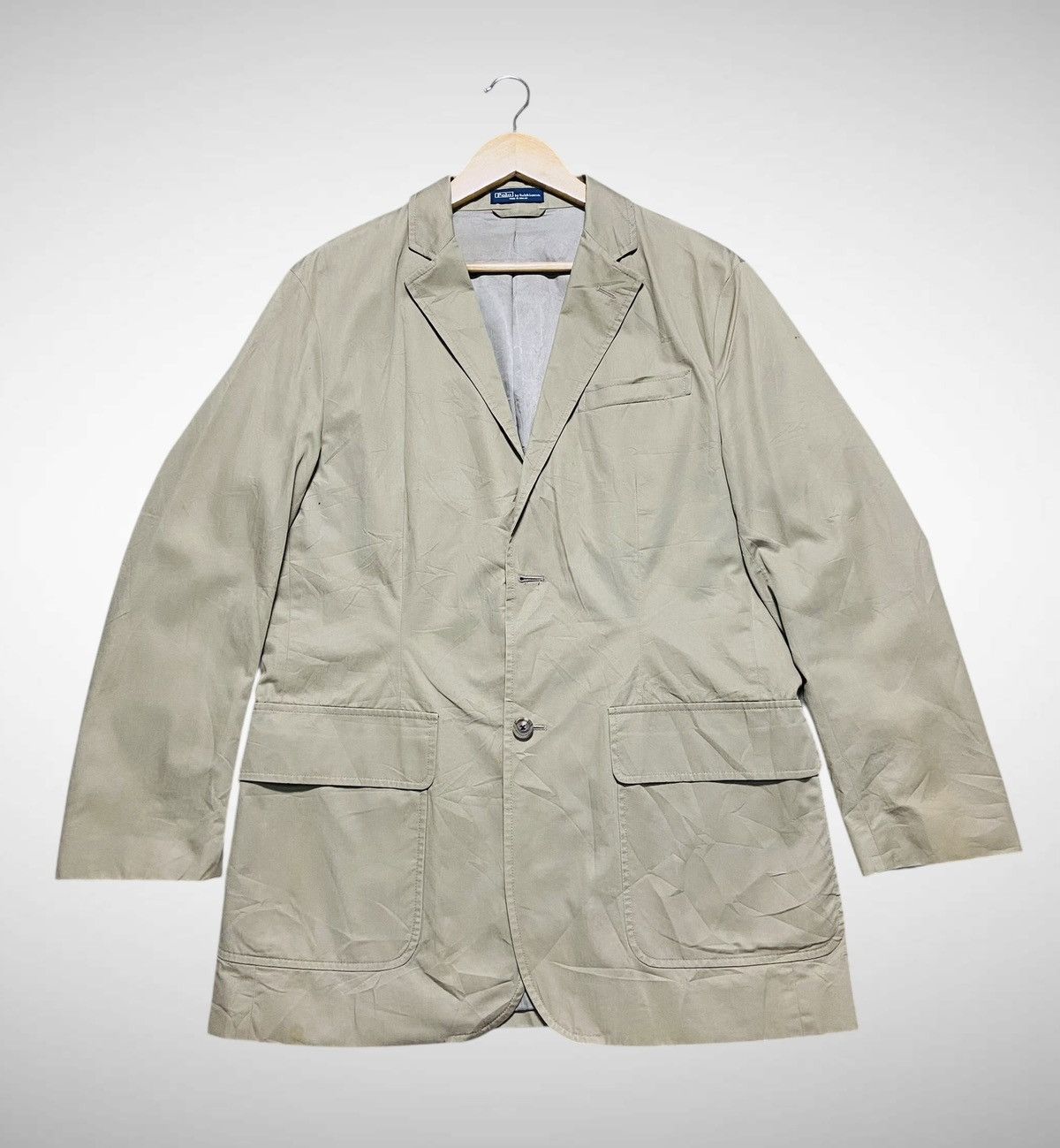 Polo Ralph Lauren Vintage Polo Ralph Lauren Blazer Size US L / EU 52-54 / 3 - 3 Thumbnail