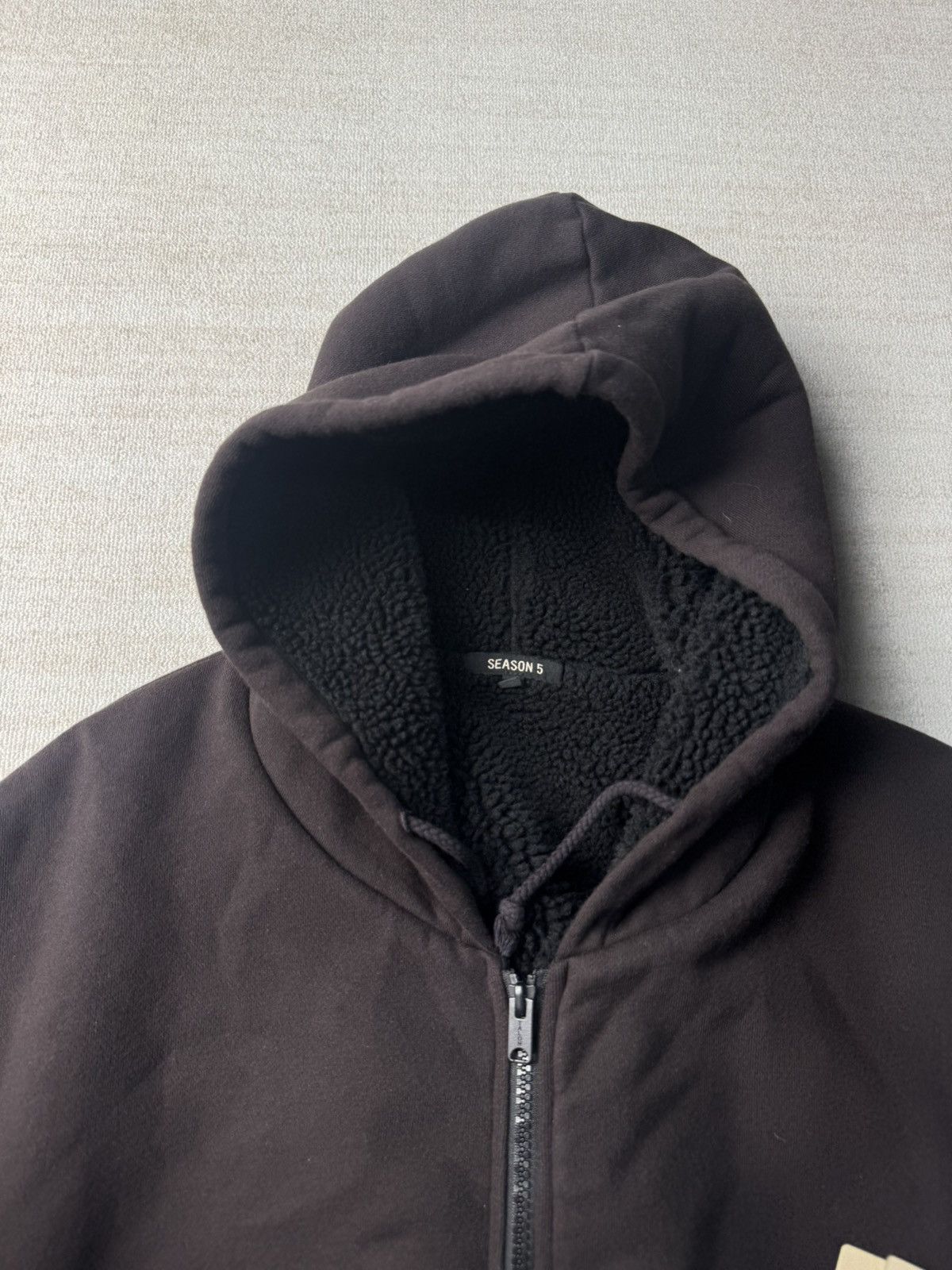 Yeezy Yeezy season 5 sherpa lined hoodie Size US M / EU 48-50 / 2 - 2 Thumbnail