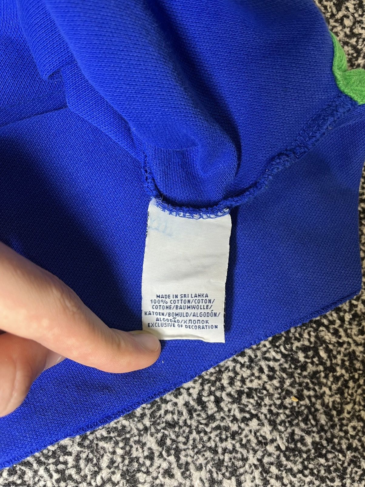 Polo Ralph Lauren POLO RALPH LAUREN BLUE CHIEF KEEF POLO SHIRT Size US L / EU 52-54 / 3 - 5 Thumbnail