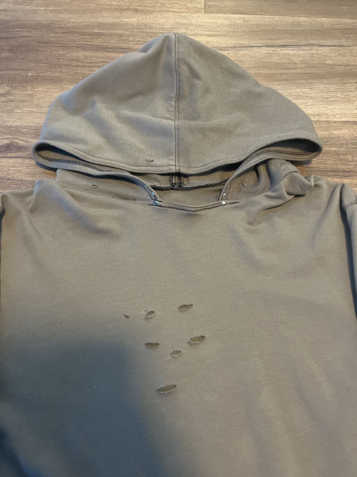 Other hooded distressed long sleeve Size US M / EU 48-50 / 2 - 2 Thumbnail
