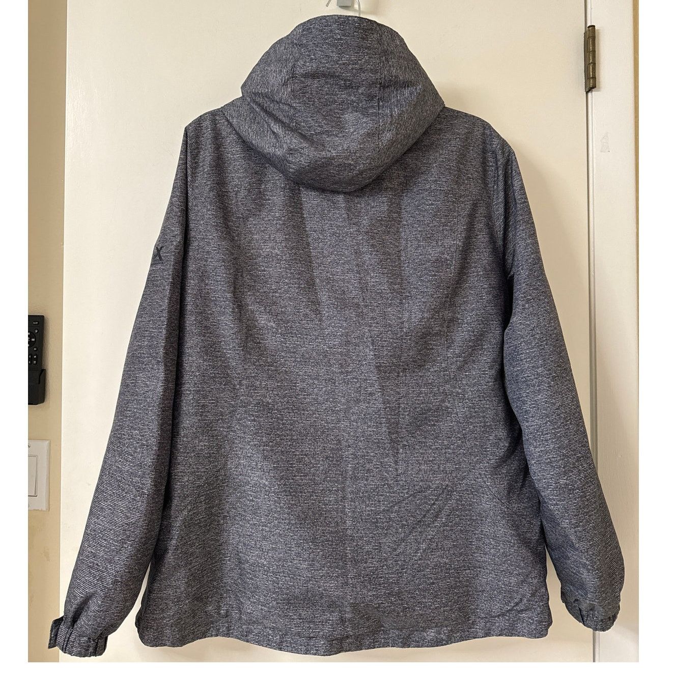 Other ZeroXposur Large Heather Gray Fleece Lined Jacket Hooded Size L / US 10 / IT 46 - 5 Thumbnail