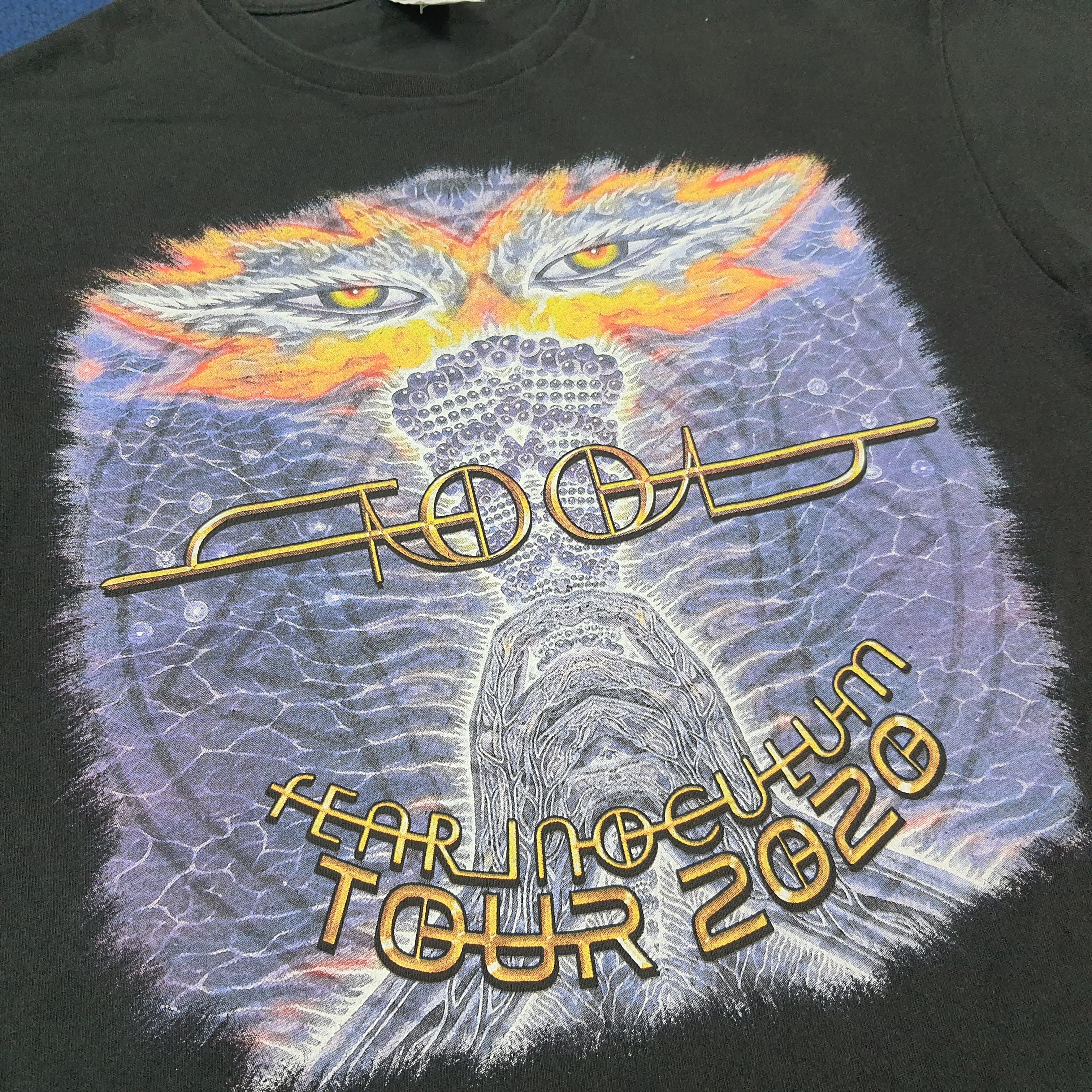 Delta Vintage Tool Fear Inoculum Tour 2020 Tshirt C299N62 Size US L / EU 52-54 / 3 - 2 Thumbnail