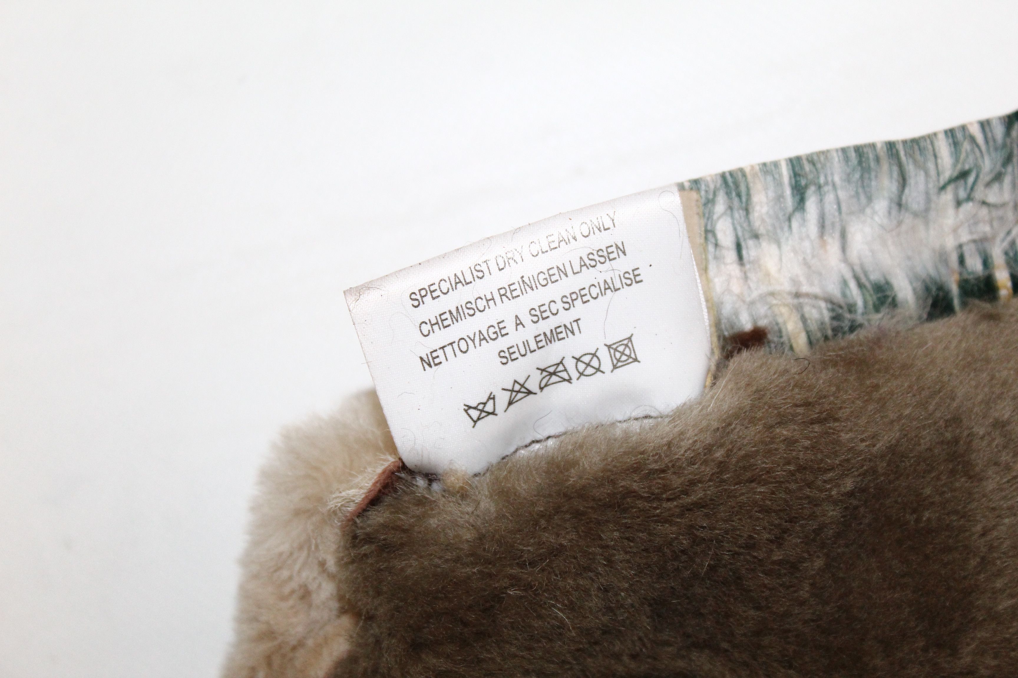 Beauty Beast VTG 🔥 H.F. Greenfield & Sons London shearling patchwork bag Size ONE SIZE - 11 Thumbnail