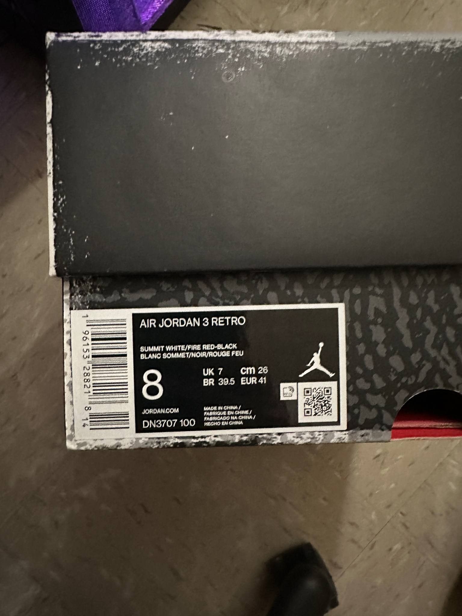 Nike Nike Air Jordan 3 White Cement Reimagined Size US 8 / EU 41 - 5 Thumbnail