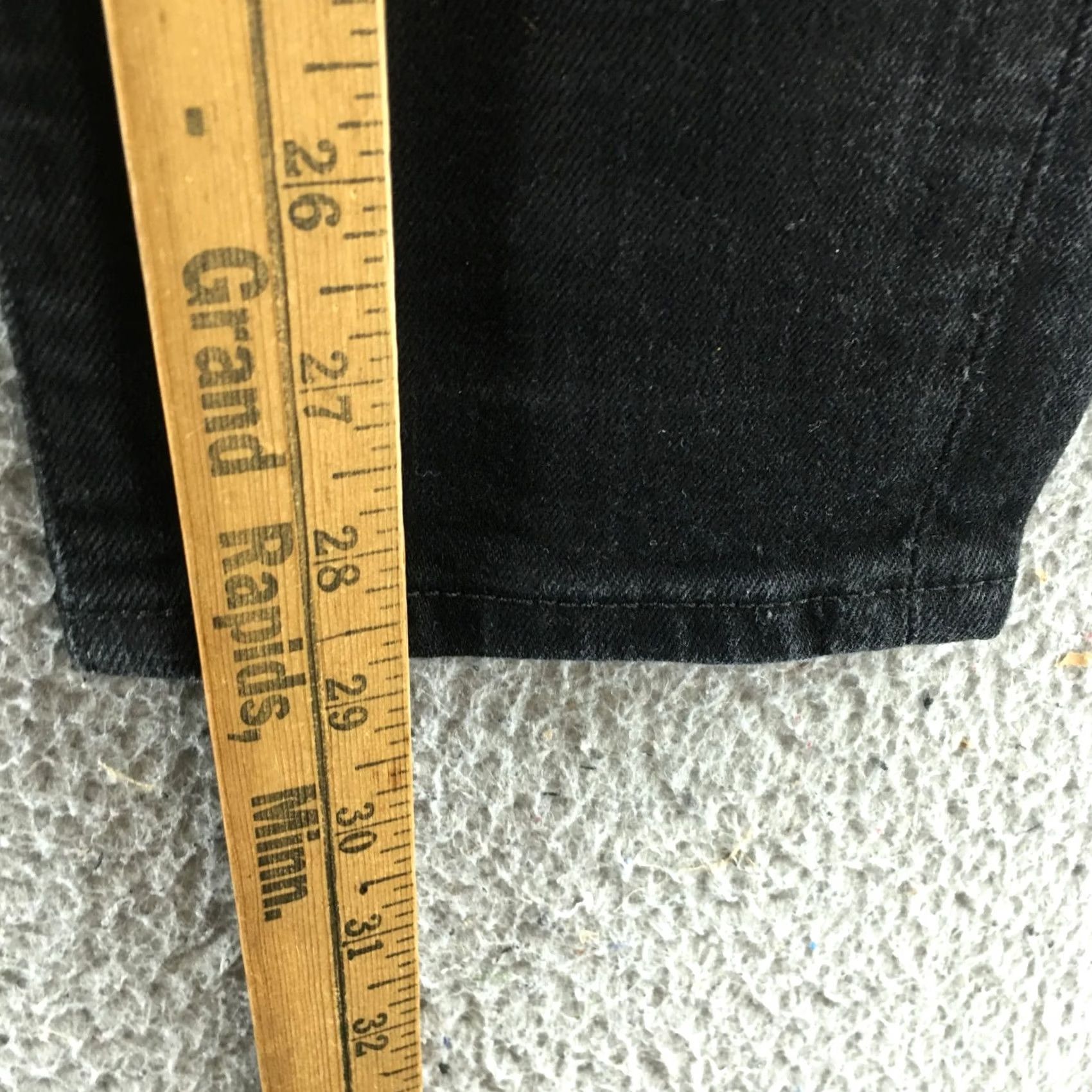 Abercrombie & Fitch Abercrombie & Fitch Felix Super Skinny Jeans Womens 30x28.5 Black Size 29" - 7 Thumbnail