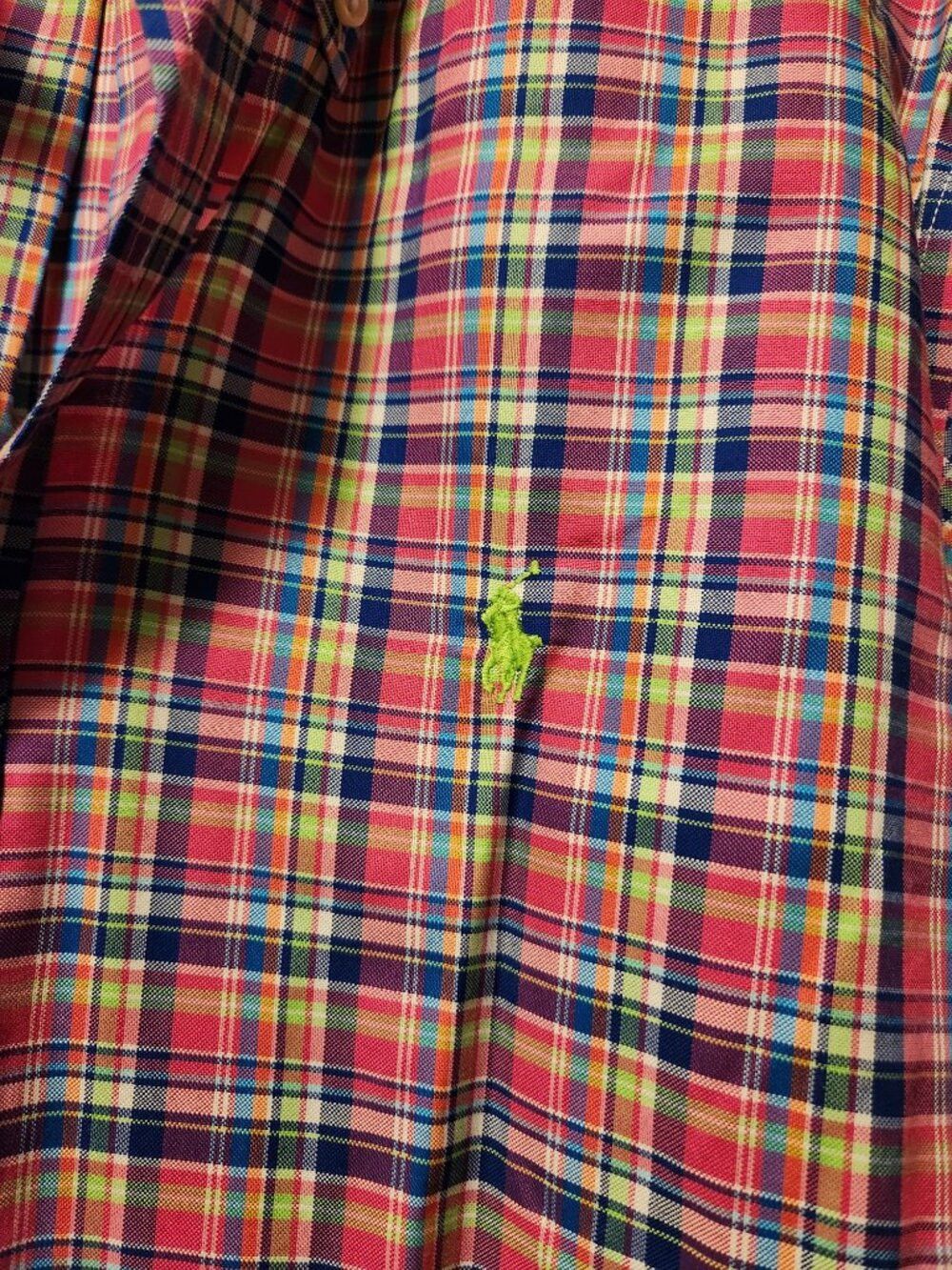 Polo Ralph Lauren polo Ralph Lauren men's 100%cotton casual shirt size: XL Size US XL / EU 56 / 4 - 3 Thumbnail