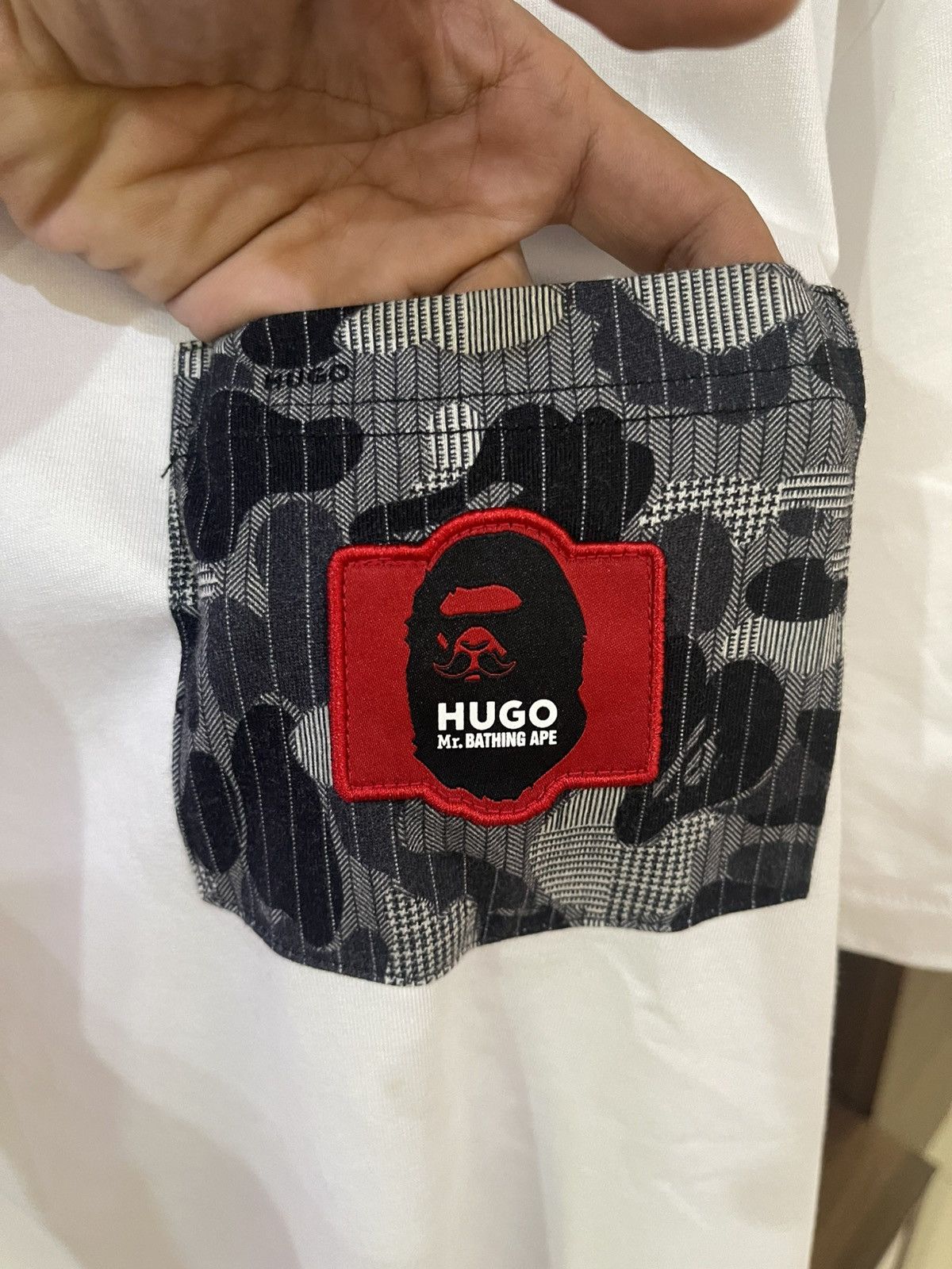 Bape × Hugo (SOLD) BAPE X HUGO BOSS Size US M / EU 48-50 / 2 - 3 Thumbnail