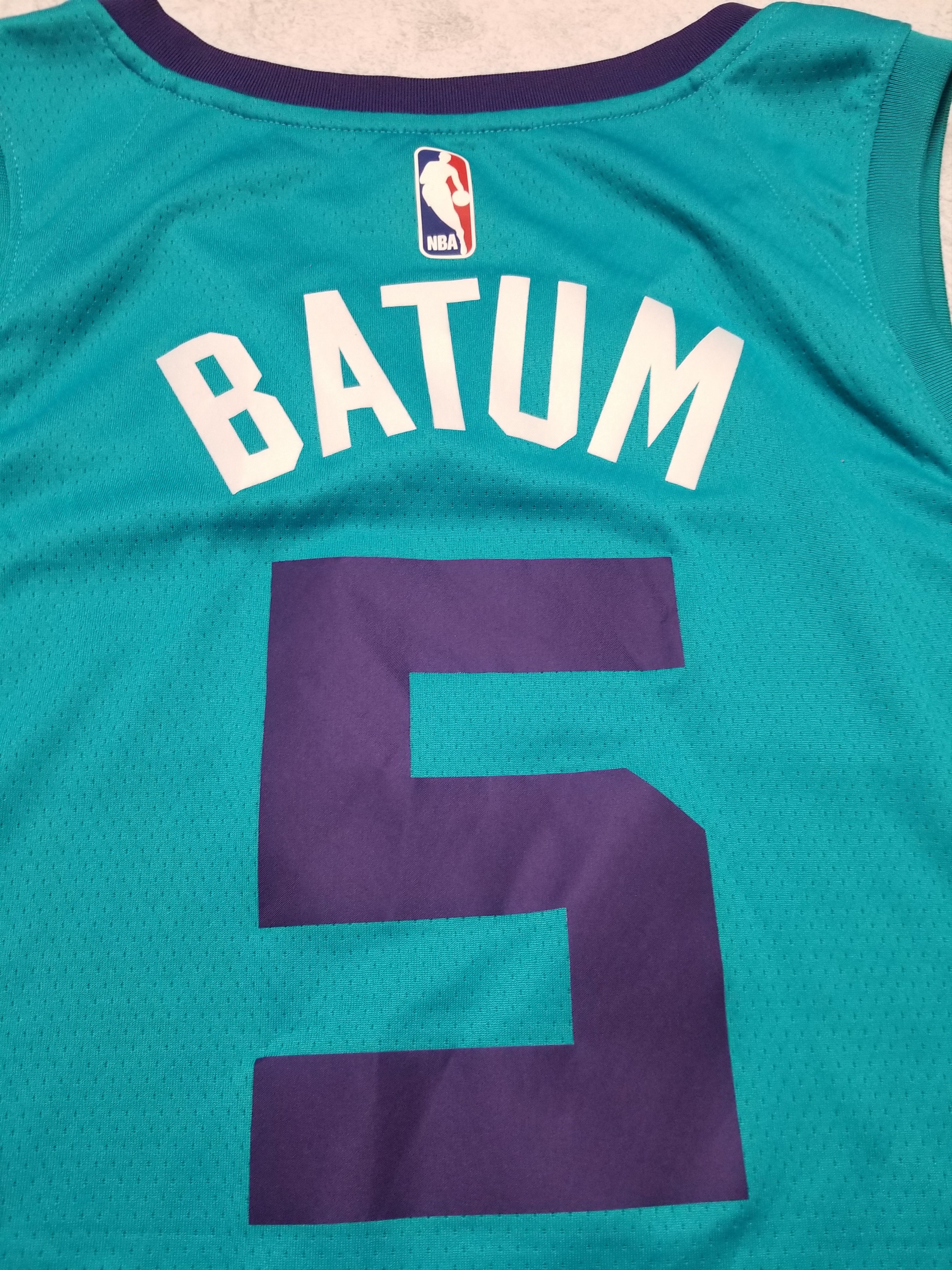 Jordan Brand Charlotte Hornets Batum #5 Jordan Swingman Jersey Size US XL / EU 56 / 4 - 9 Thumbnail
