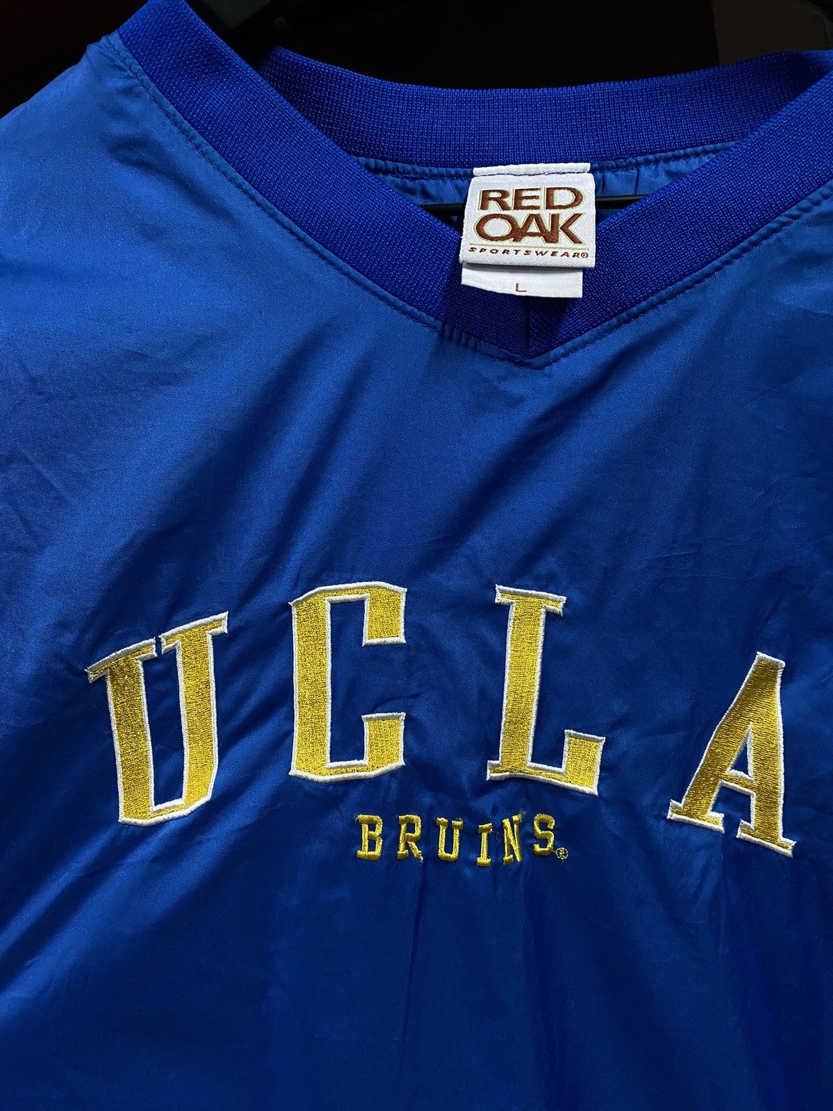Vintage Vintage 90’s UCLA Windbreaker Jacket Crewneck Adult XLarge Size US XL / EU 56 / 4 - 4 Thumbnail