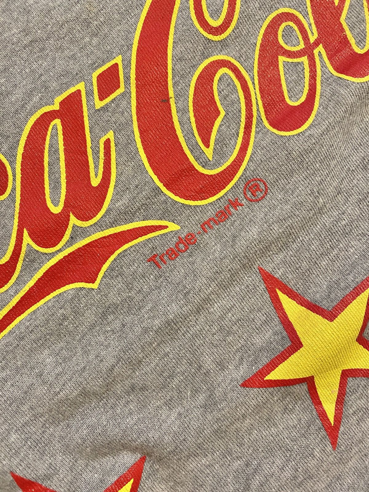 Coca Cola Coca Cola Grey Print Logo Sweatshirt Size US L / EU 52-54 / 3 - 5 Thumbnail