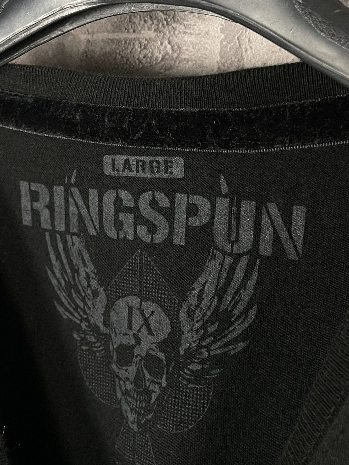 Japanese Brand × Ringspun × Vintage Vintage Ringspun T Shirt Japanese Style Tiger Samurai Yakuza Size US L / EU 52-54 / 3 - 10 Thumbnail