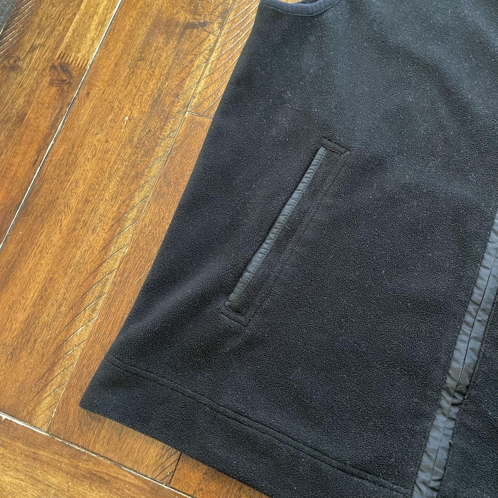Banana Republic Banana Republic Vest Mens Large Black Mock Neck Lined Casual Size US L / EU 52-54 / 3 - 4 Thumbnail