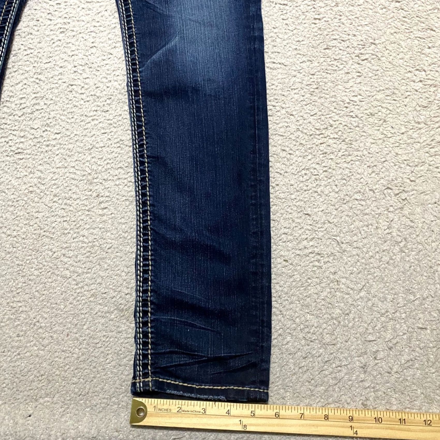 Silver Jeans Co. Silver Jeans Suki Jeans Women 28 Blue Denim Skinny Low Rise Regular 5-Pocket Dark Wash Shoes? Size 28" / US 6 / IT 42 - 6 Thumbnail