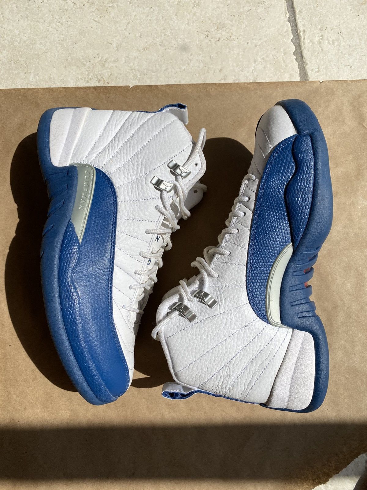 Nike French blue Jordan 12, Sz 8 Size US 8 / EU 41 - 2 Thumbnail
