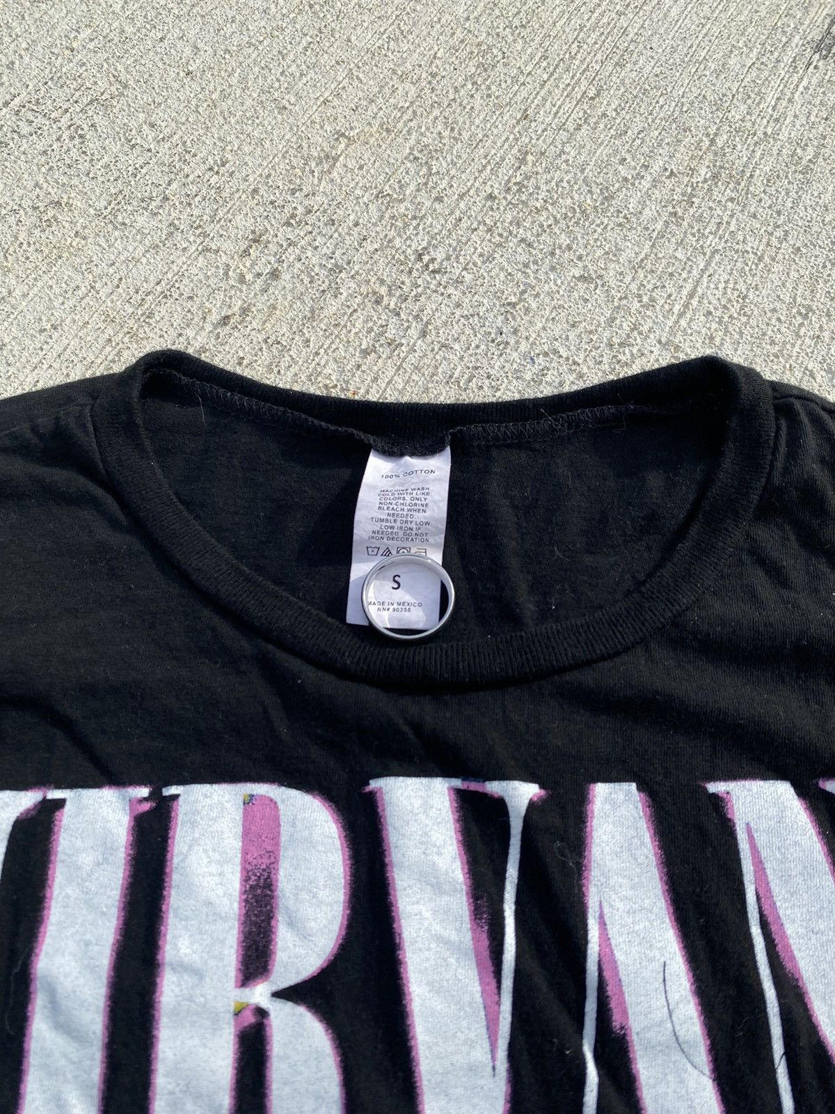 Other × Vintage Women’s Nirvana Band Tee Size S / US 4 / IT 40 - 3 Thumbnail