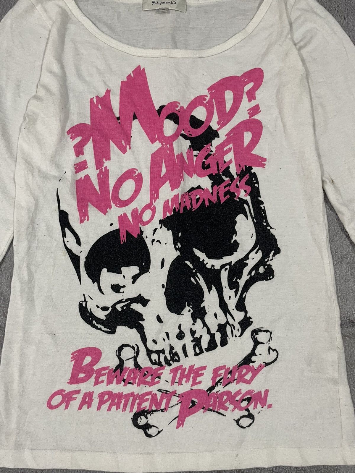 Hysteric Glamour × If Six Was Nine × Japanese Brand Japanese Rokujusan63 skull style ifsix lgb long sleeve Size M / US 6-8 / IT 42-44 - 2 Thumbnail