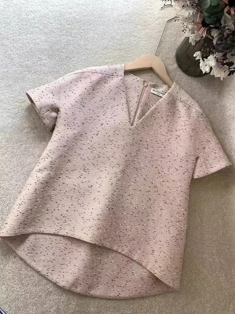 Balenciaga Balenciaga V-neck short sleeve 2504-Nextarrow Size XS / US 0-2 / IT 36-38 - 3 Thumbnail