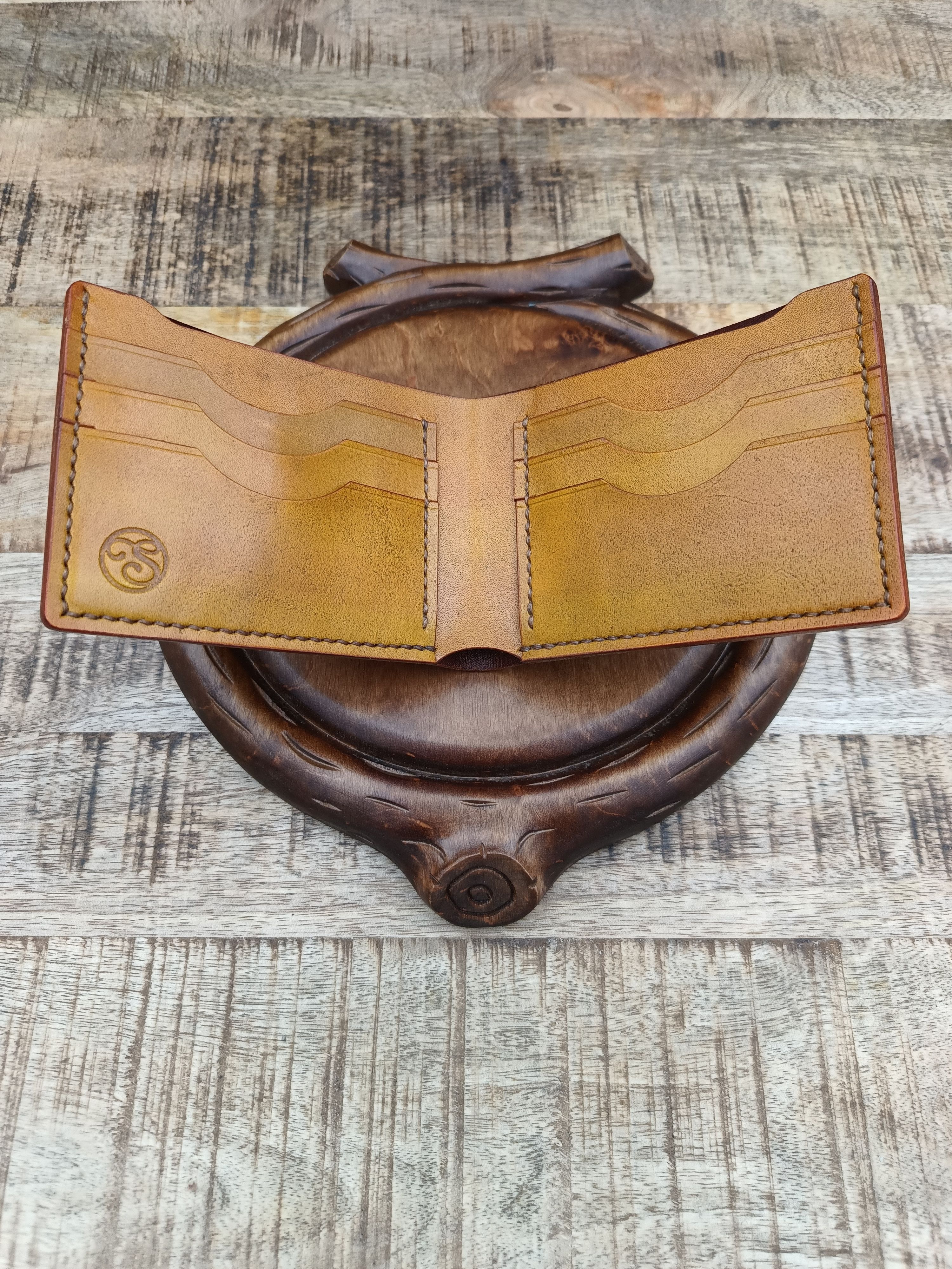 Other Handmade top grain leather wallet cardholder Size ONE SIZE - 2 Thumbnail