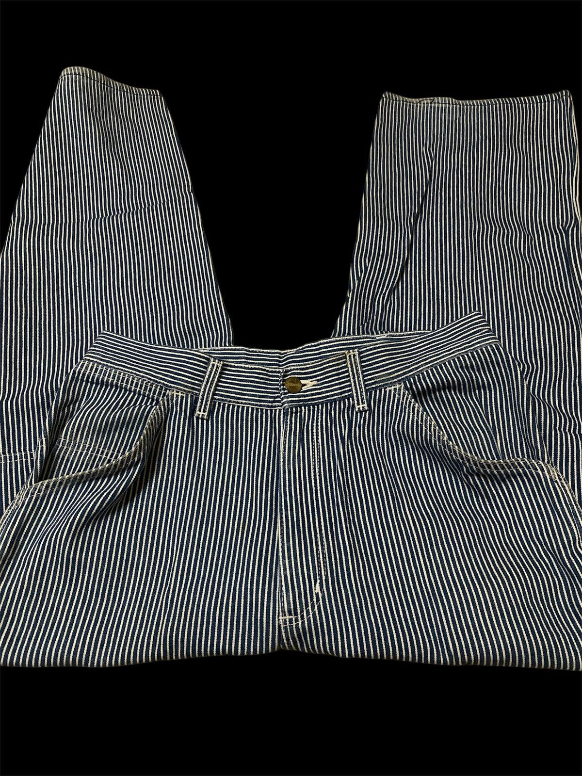 Carhartt Carhartt Carpenter Hickory Pattern Jeans Size US 30 / EU 46 - 2 Thumbnail
