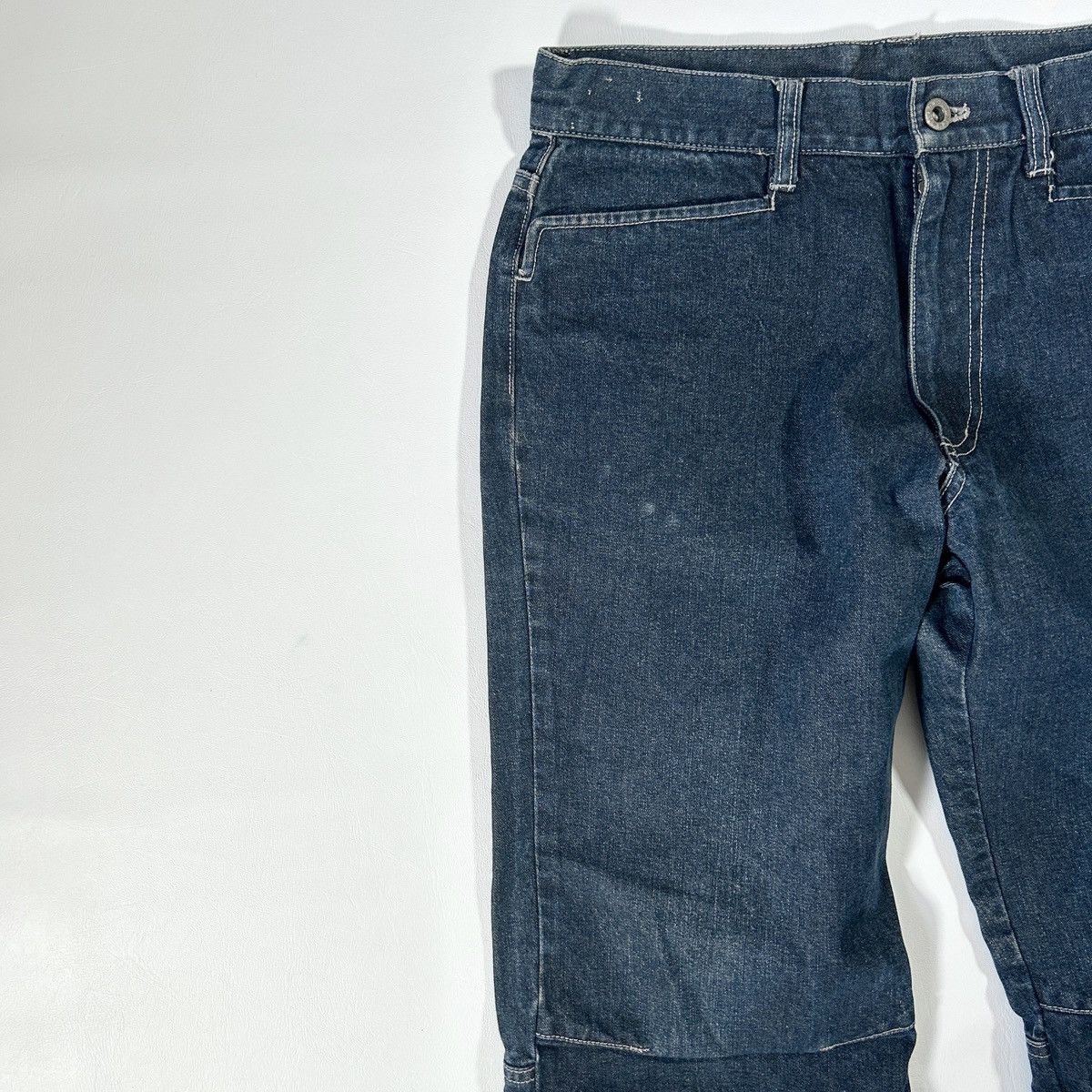 291295=Homme 🔻291295 = Homme Back Spellout Jeans🔻 Size US 31 - 3 Thumbnail