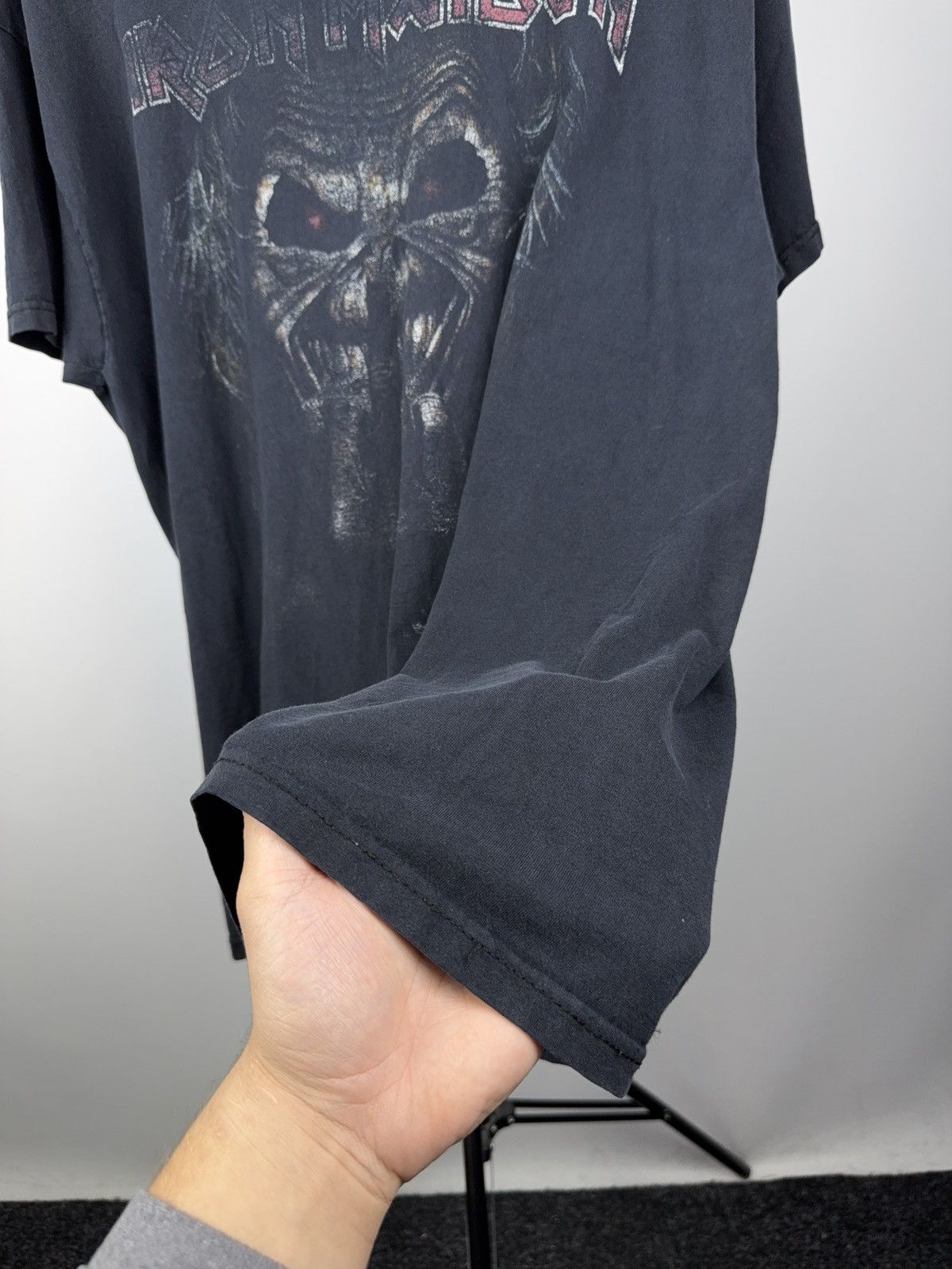 Iron Maiden 00s Iron Maiden Eddie Faded Graphic Tee Vintage Black Rock Size US L / EU 52-54 / 3 - 9 Thumbnail
