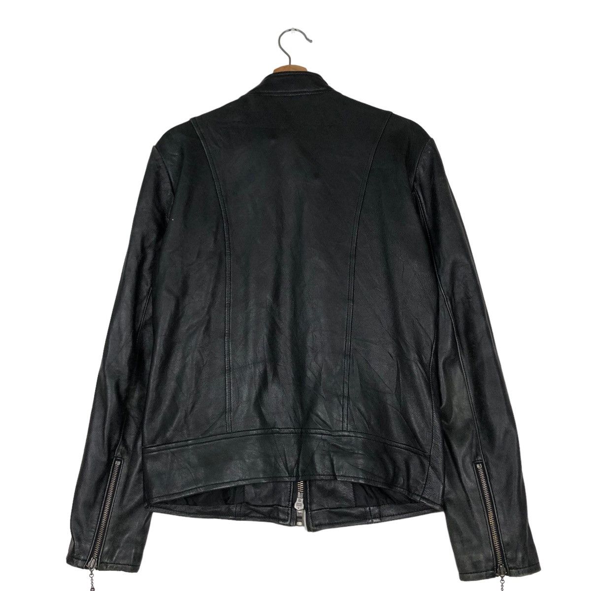 Japanese Brand 🔥Vintage Soft Leather Biker Jacket Analogue Japan Made Size US M / EU 48-50 / 2 - 8 Thumbnail