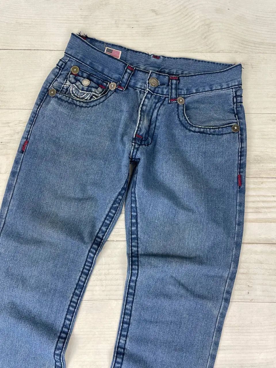 True Religion Vintage True Religion Denim Jeans Y2K Size US 30 / EU 46 - 3 Thumbnail