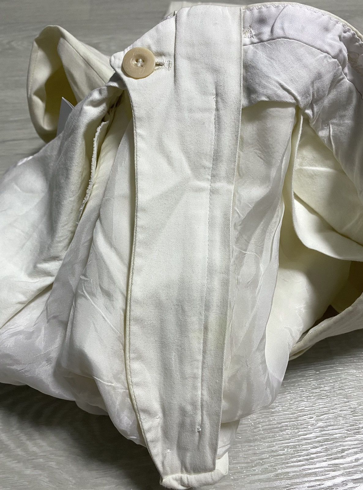 Brioni Brioni Roma Beige Pleated Casual Luxury Chino Pants Trousers Size US 31 - 19 Thumbnail