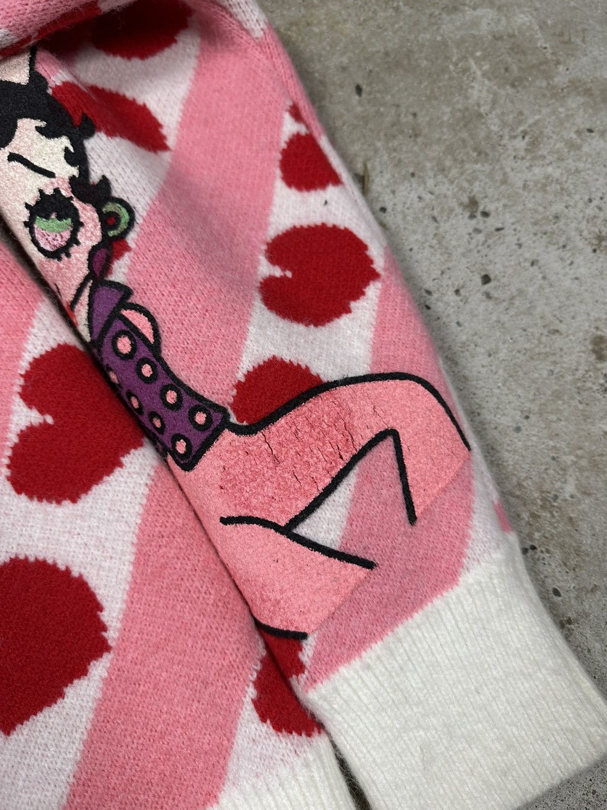 Cartoon Network × Vintage Vintage Y2K Betty Boop Cartoon Network Wool Sweater Size US L / EU 52-54 / 3 - 7 Thumbnail