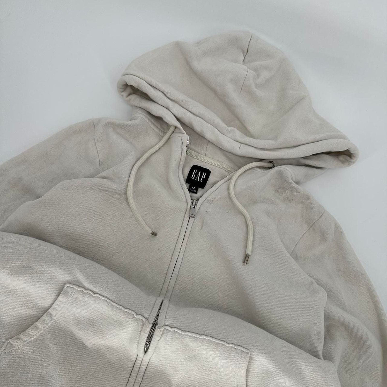 Gap Baggy gap white blank hoodie Size M / US 6-8 / IT 42-44 - 4 Thumbnail