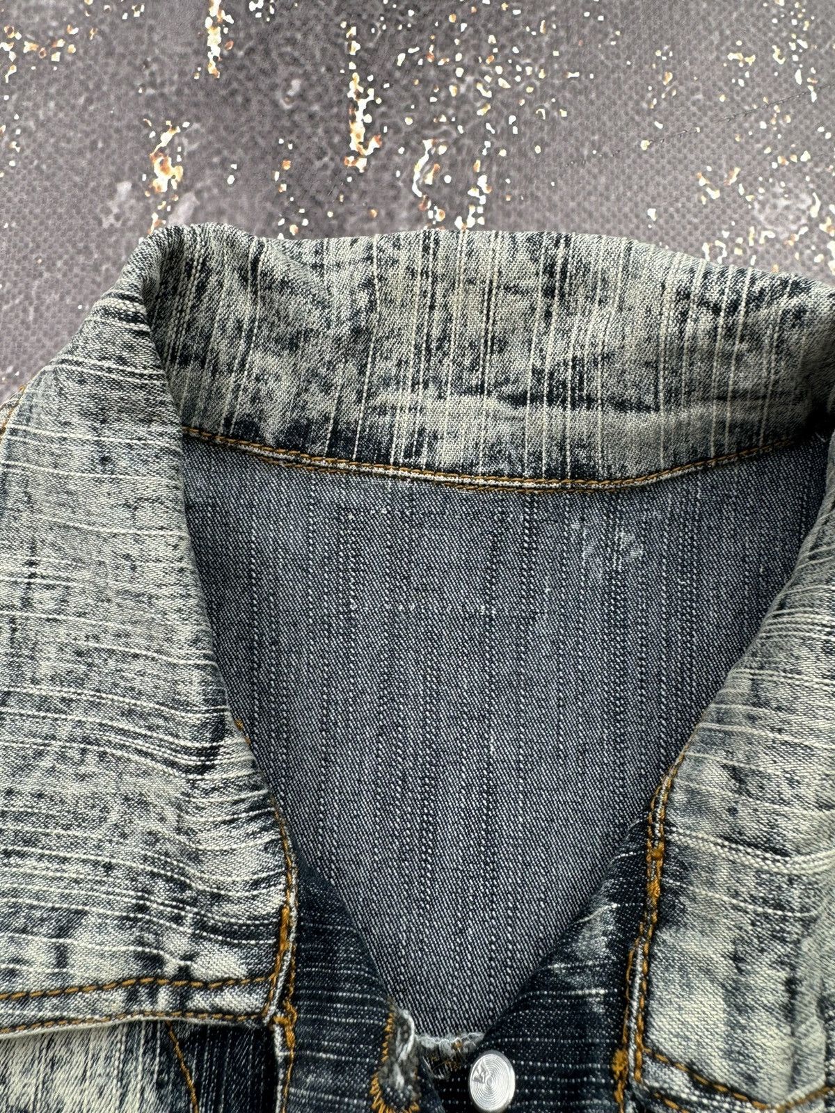 Japanese Brand Vintage Waxed Japanese Denim Jacket Size M / US 6-8 / IT 42-44 - 5 Thumbnail