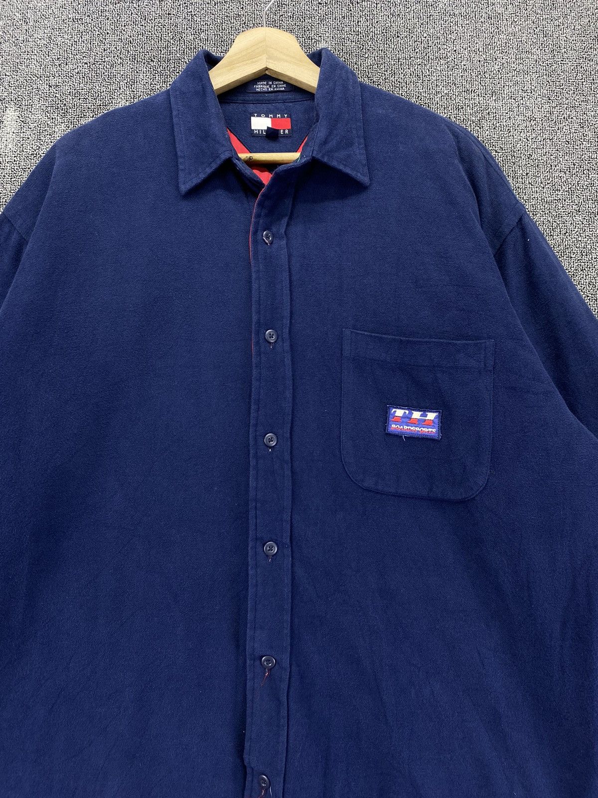 Tommy Hilfiger Vintage Tommy Hilfiger Button Up Jacket Size US L / EU 52-54 / 3 - 6 Thumbnail
